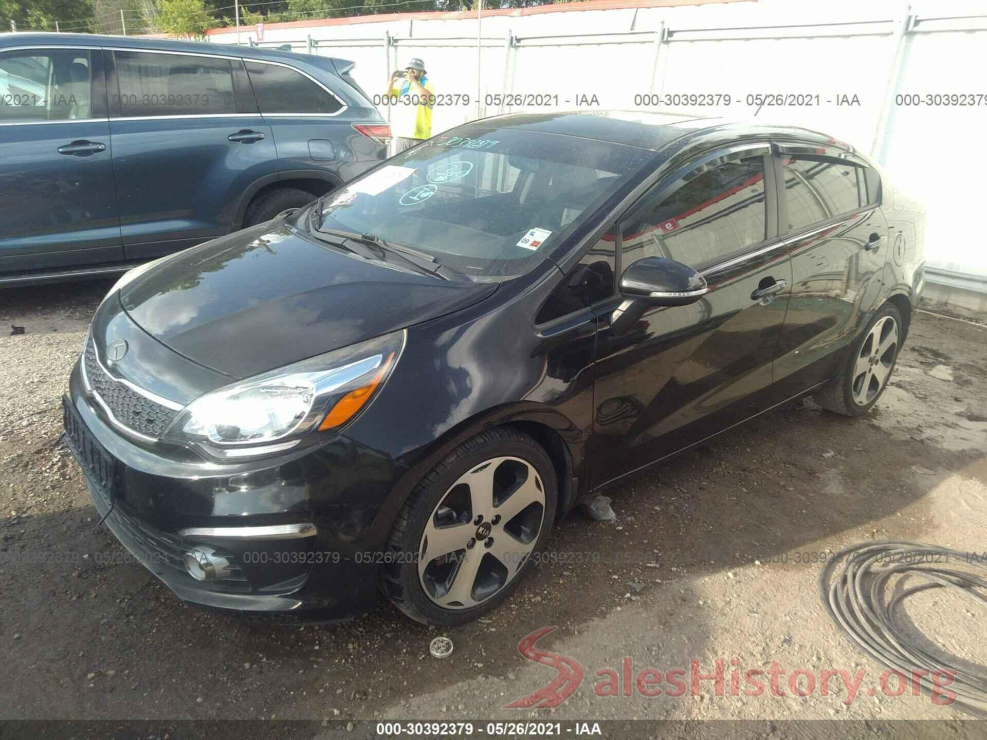 KNADN4A34G6661697 2016 KIA RIO