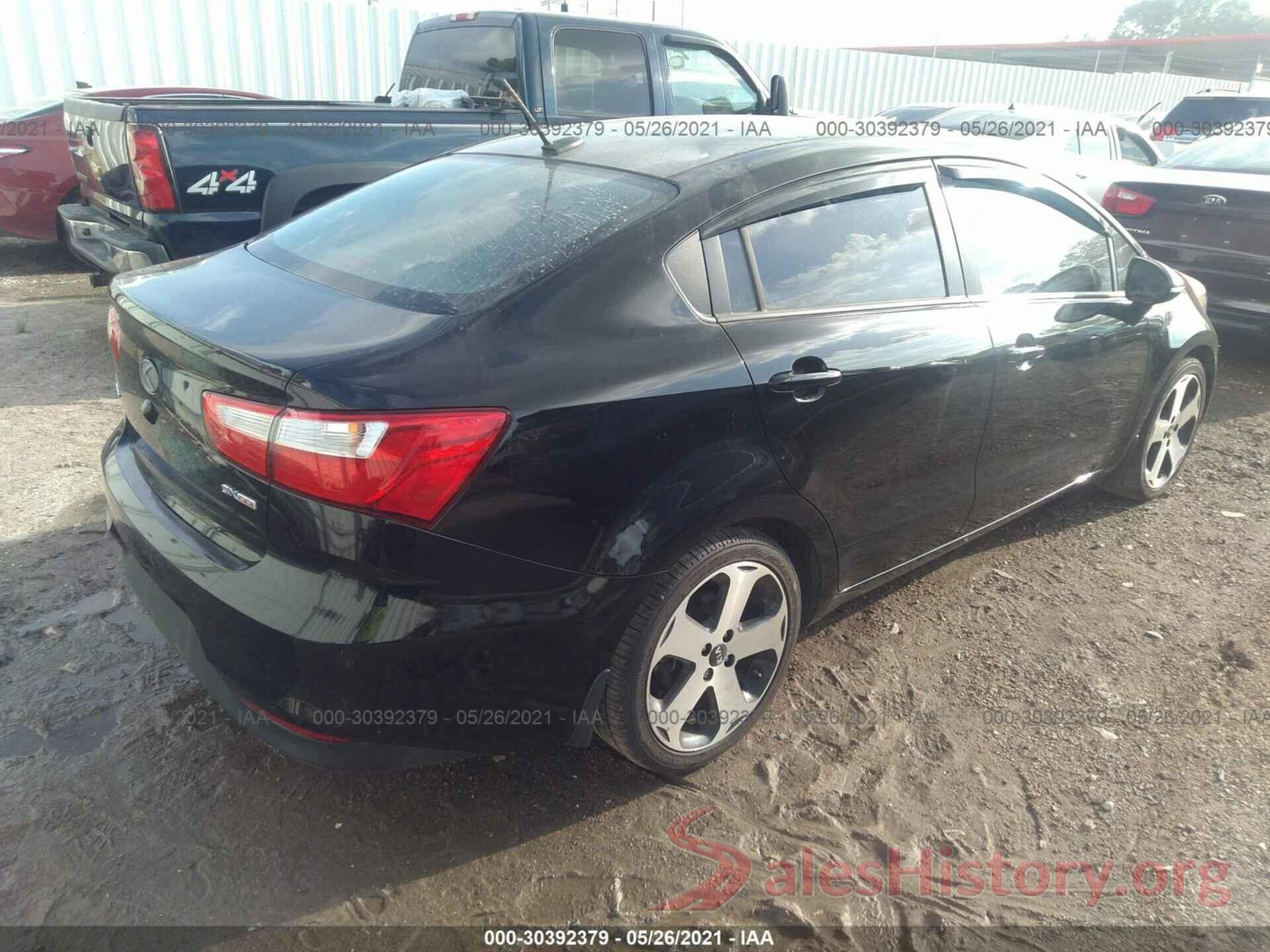 KNADN4A34G6661697 2016 KIA RIO