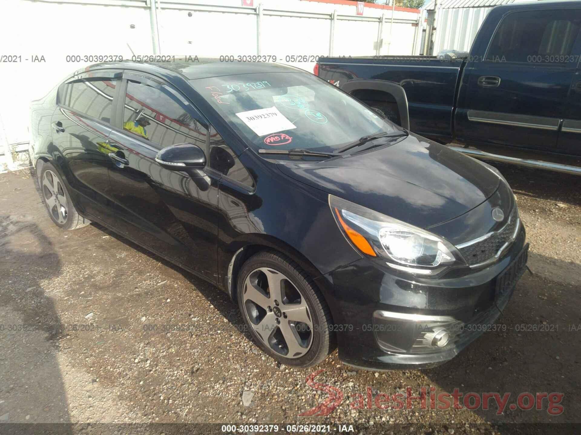 KNADN4A34G6661697 2016 KIA RIO