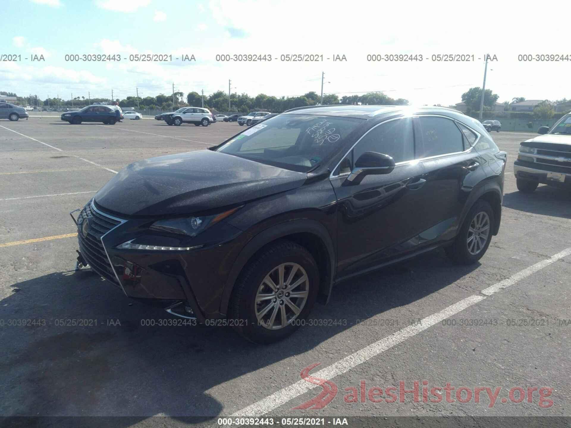 JTJDARBZ4M2183540 2021 LEXUS NX