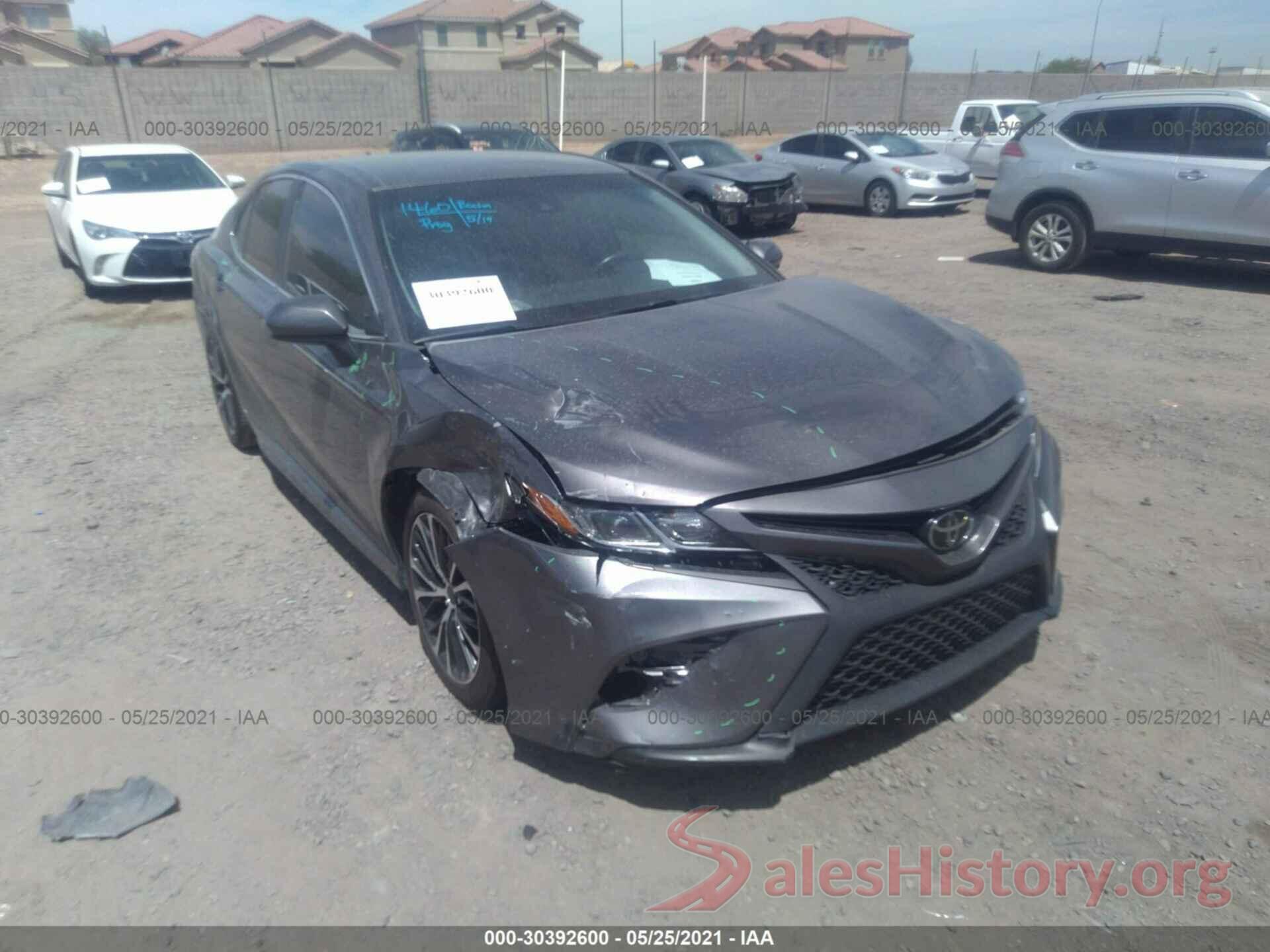 4T1B11HK6KU214919 2019 TOYOTA CAMRY