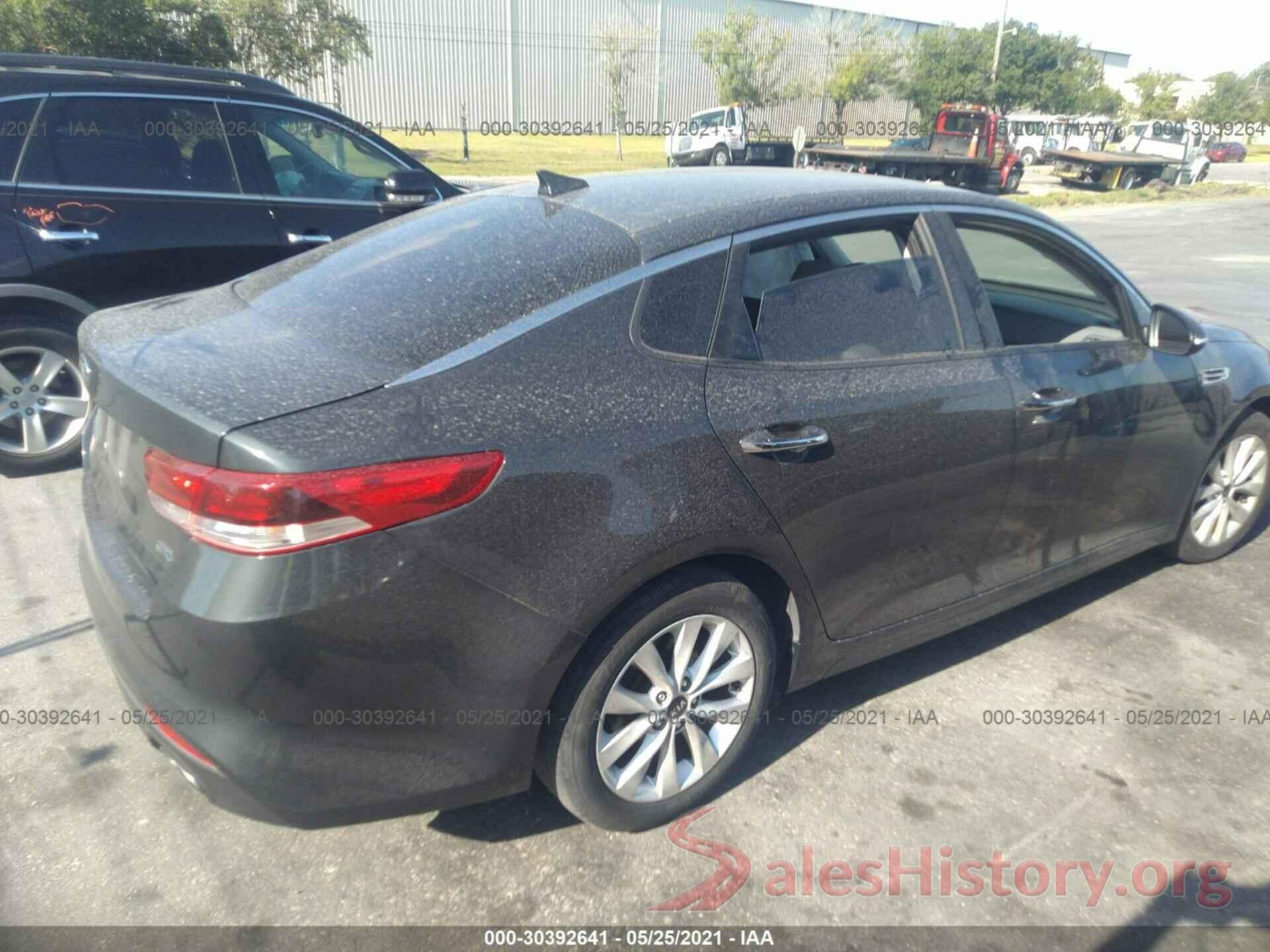 5XXGU4L37GG006158 2016 KIA OPTIMA