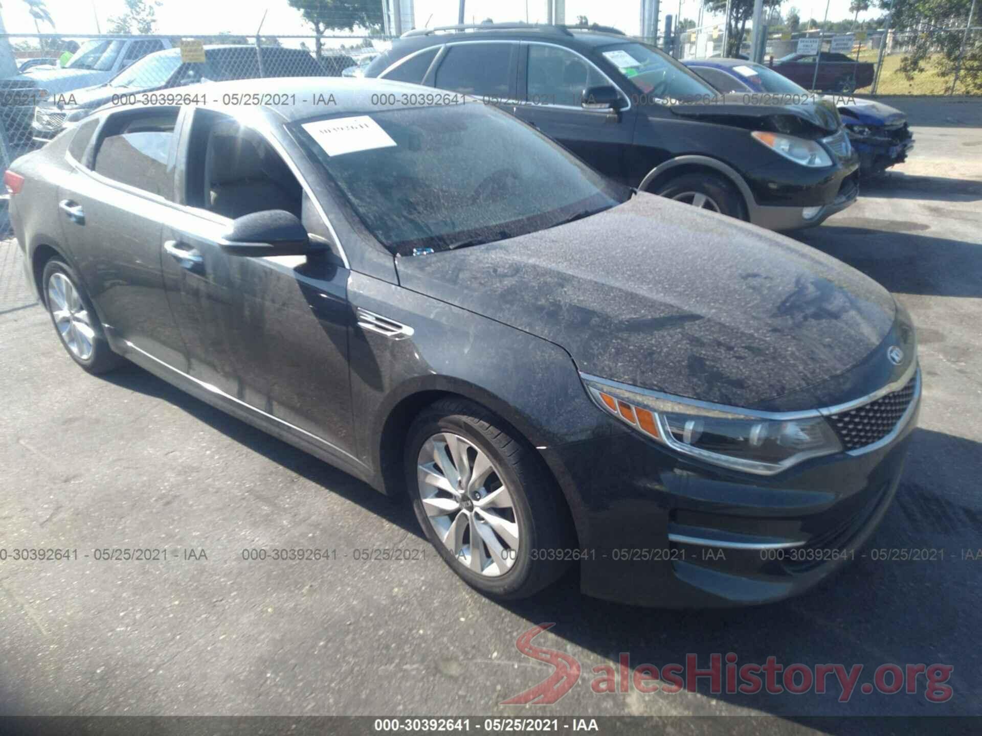 5XXGU4L37GG006158 2016 KIA OPTIMA