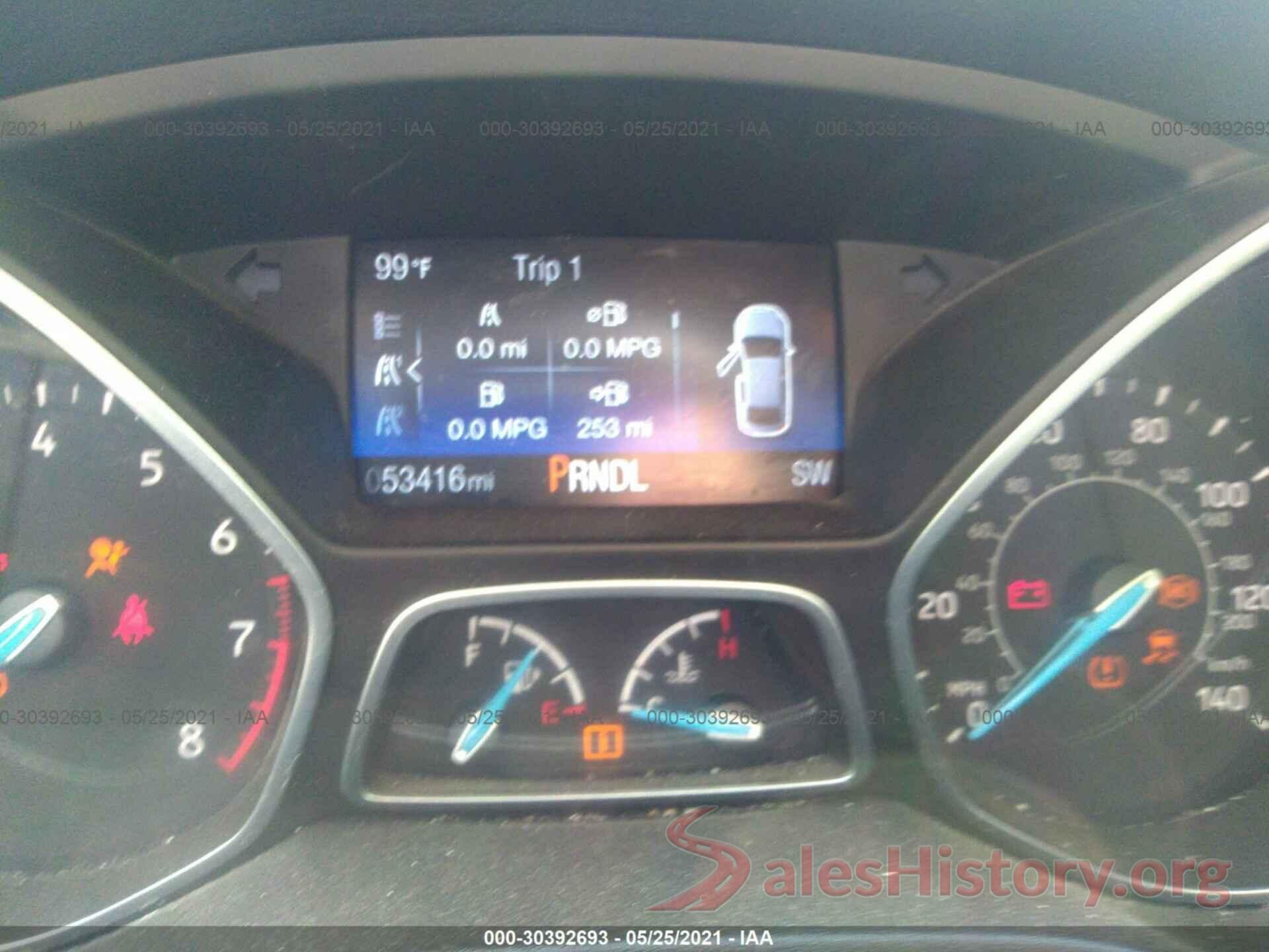 1FADP3F25JL324185 2018 FORD FOCUS