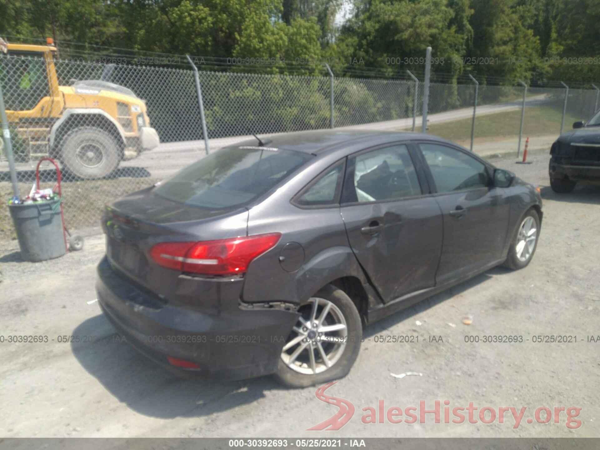 1FADP3F25JL324185 2018 FORD FOCUS