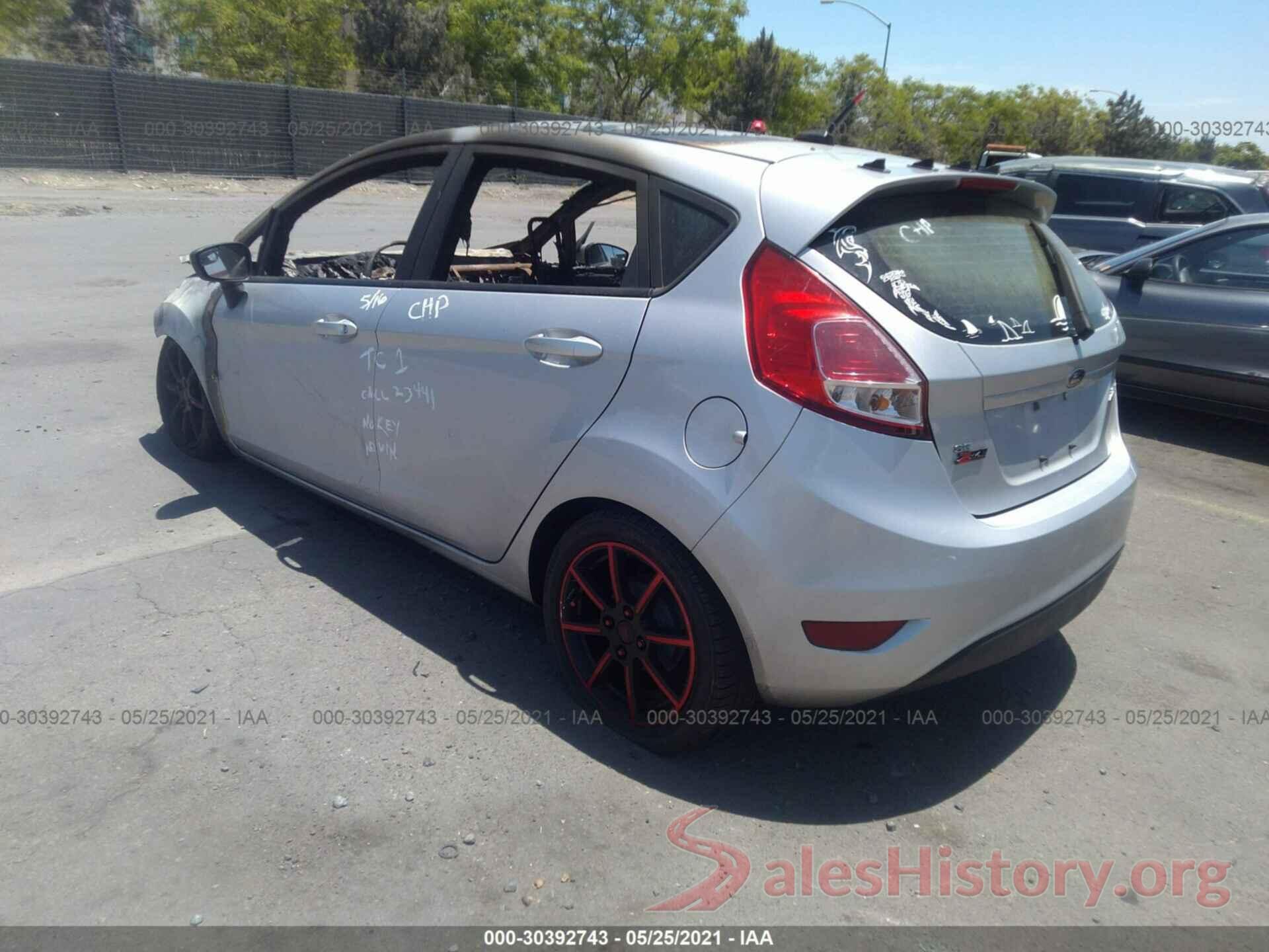 3FADP4EJ2HM137879 2017 FORD FIESTA