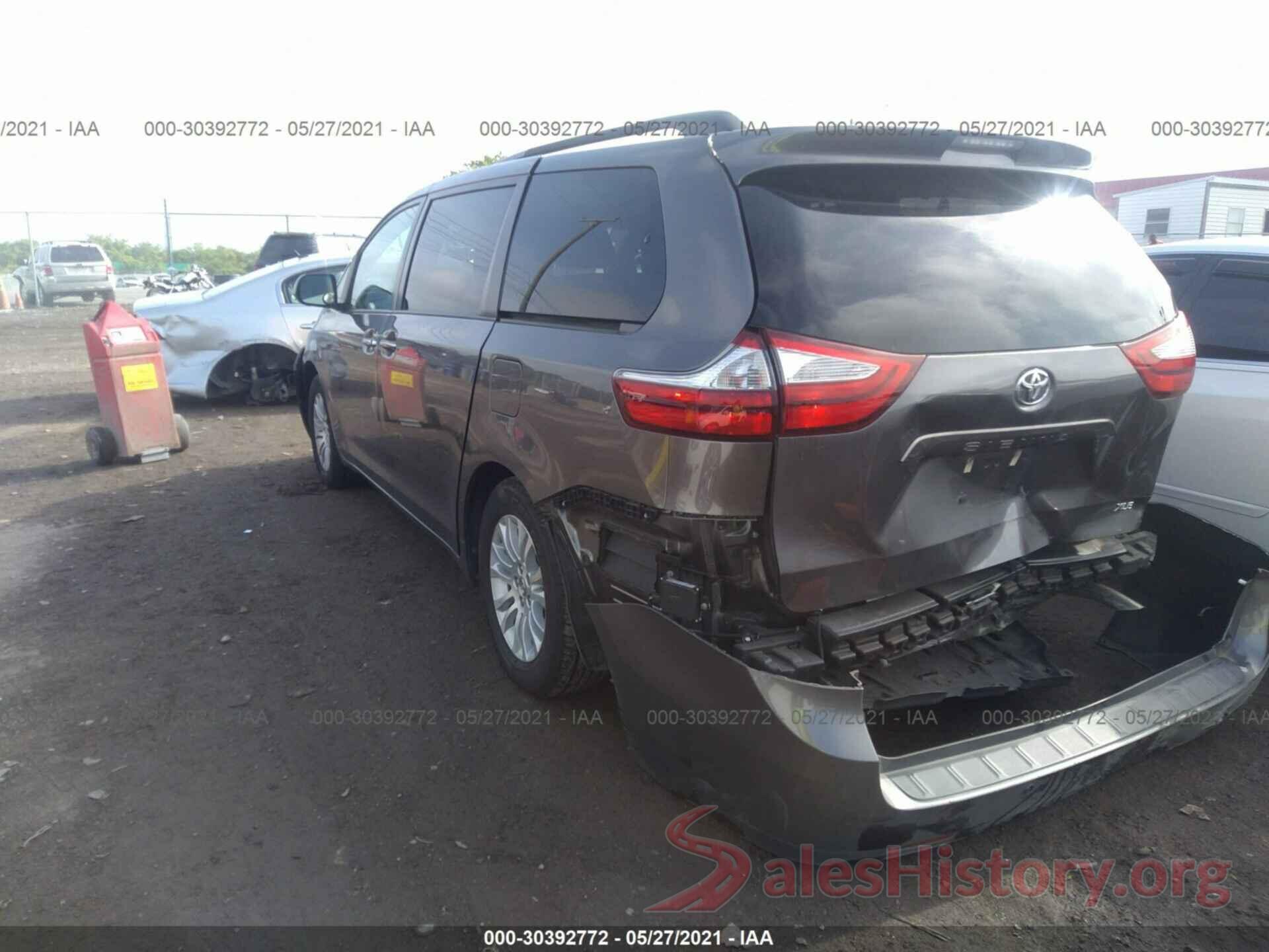 5TDYK3DC2GS743981 2016 TOYOTA SIENNA