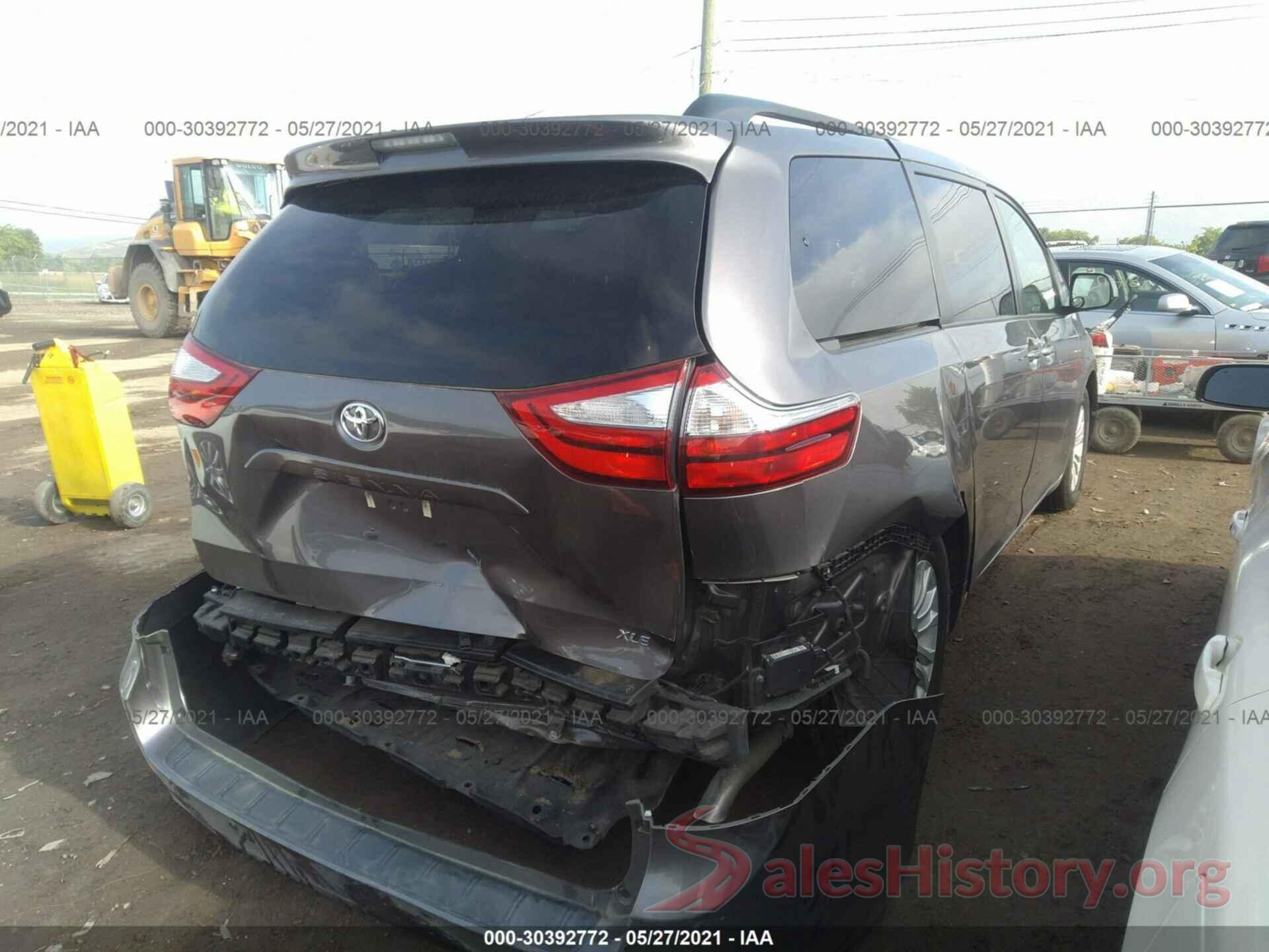 5TDYK3DC2GS743981 2016 TOYOTA SIENNA