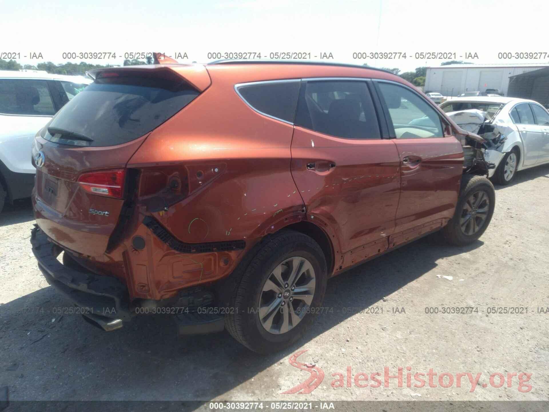 5XYZU3LB9GG372600 2016 HYUNDAI SANTA FE SPORT