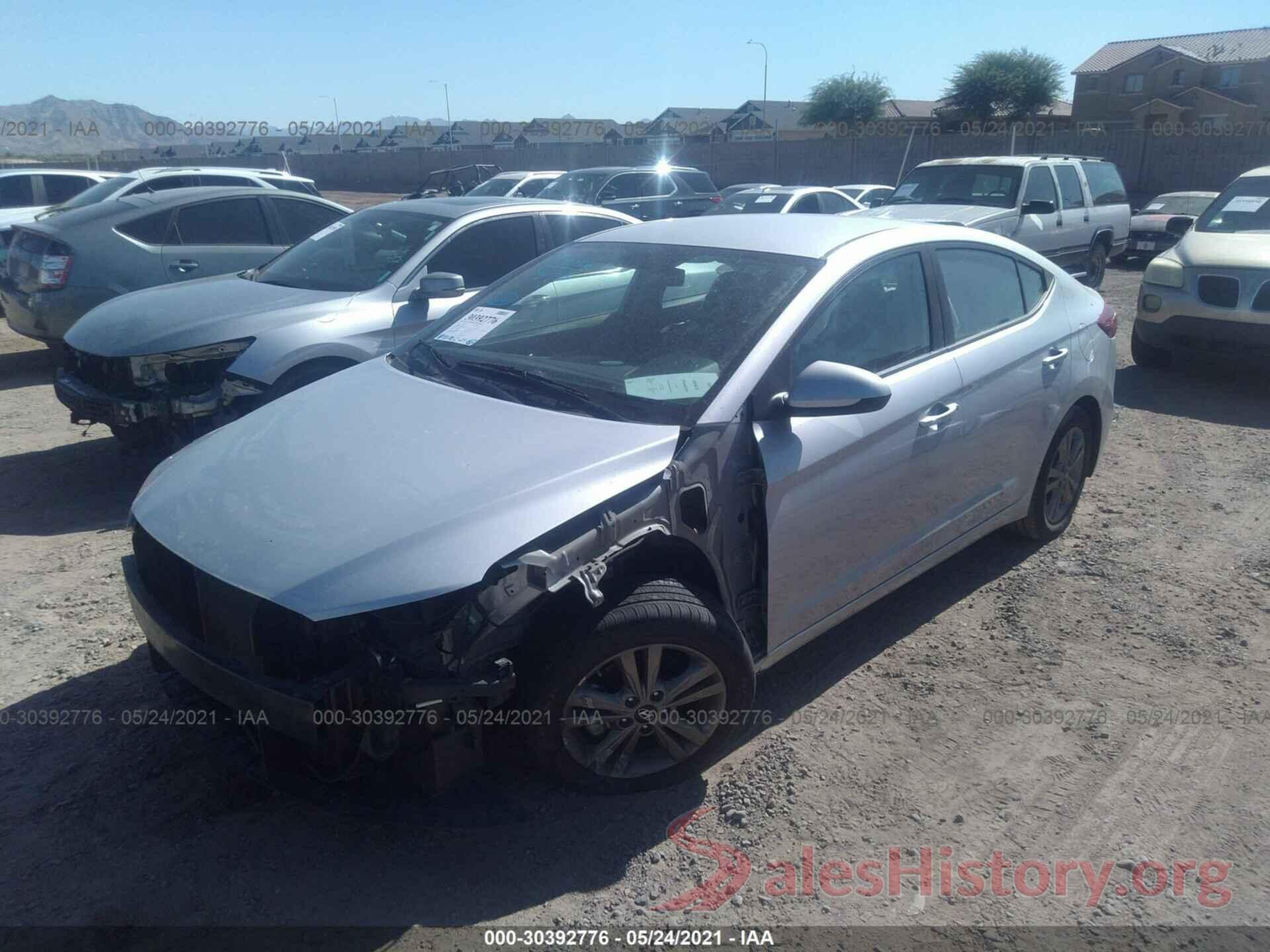 5NPD84LF3JH287355 2018 HYUNDAI ELANTRA