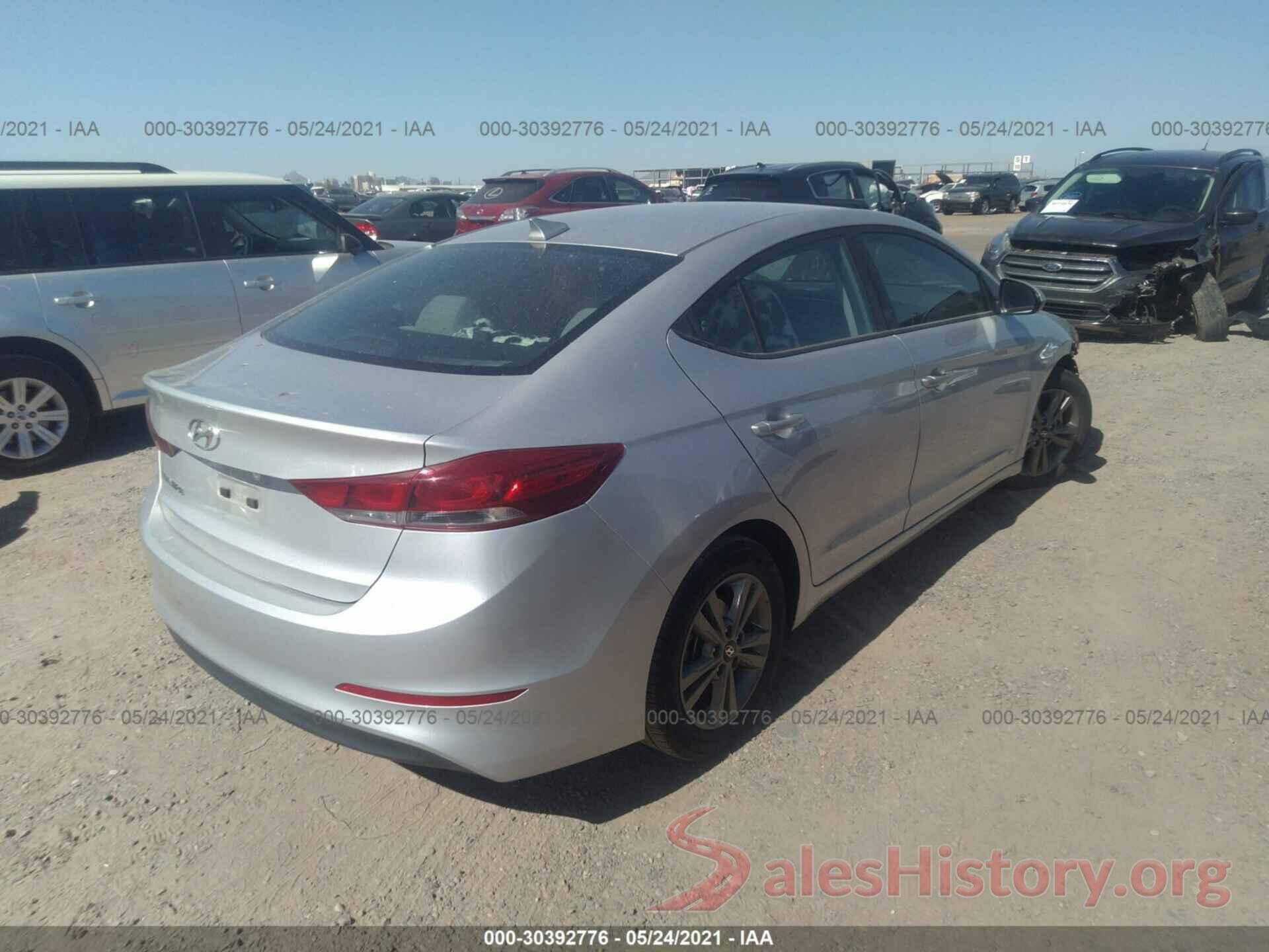 5NPD84LF3JH287355 2018 HYUNDAI ELANTRA