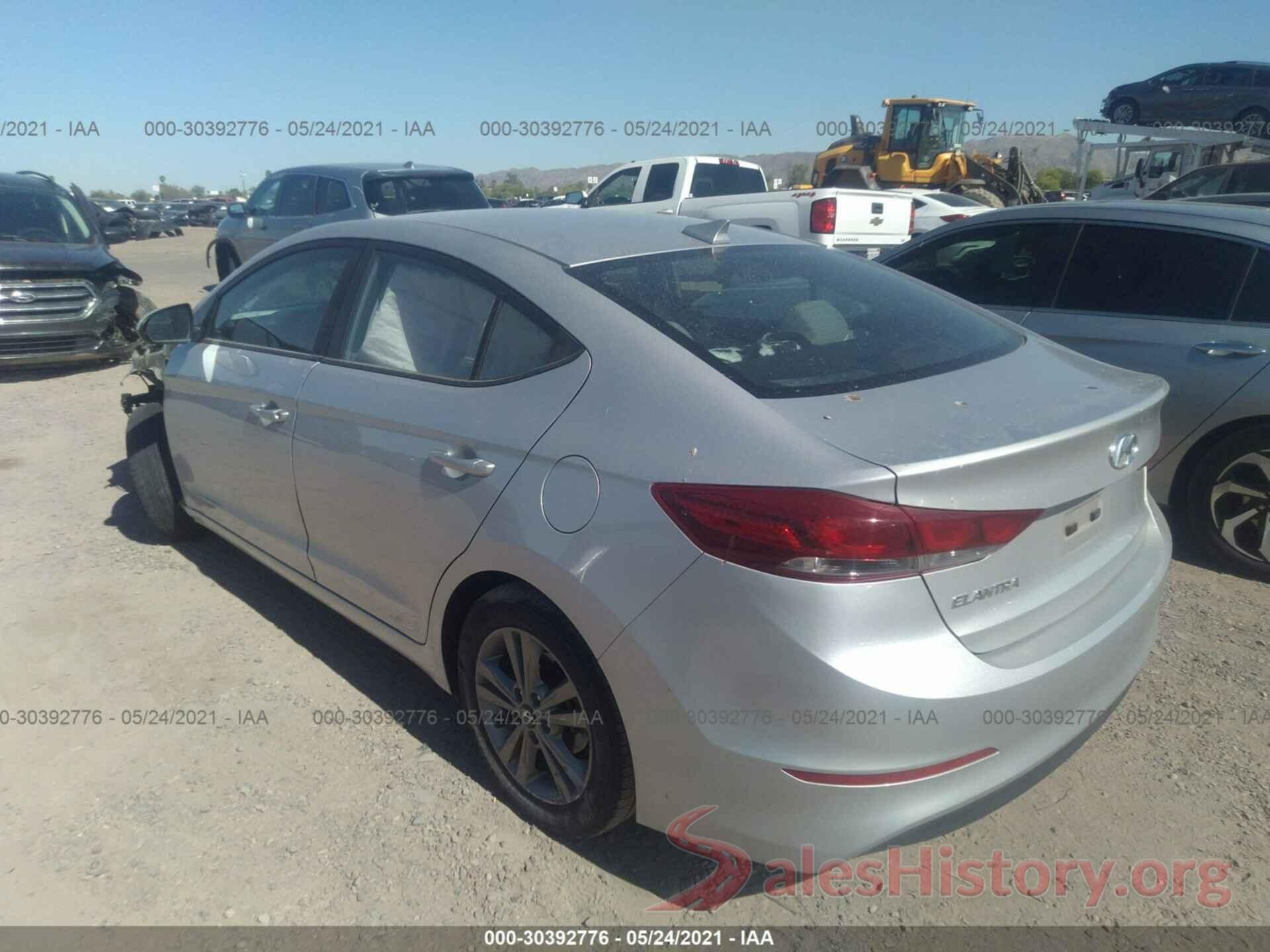 5NPD84LF3JH287355 2018 HYUNDAI ELANTRA