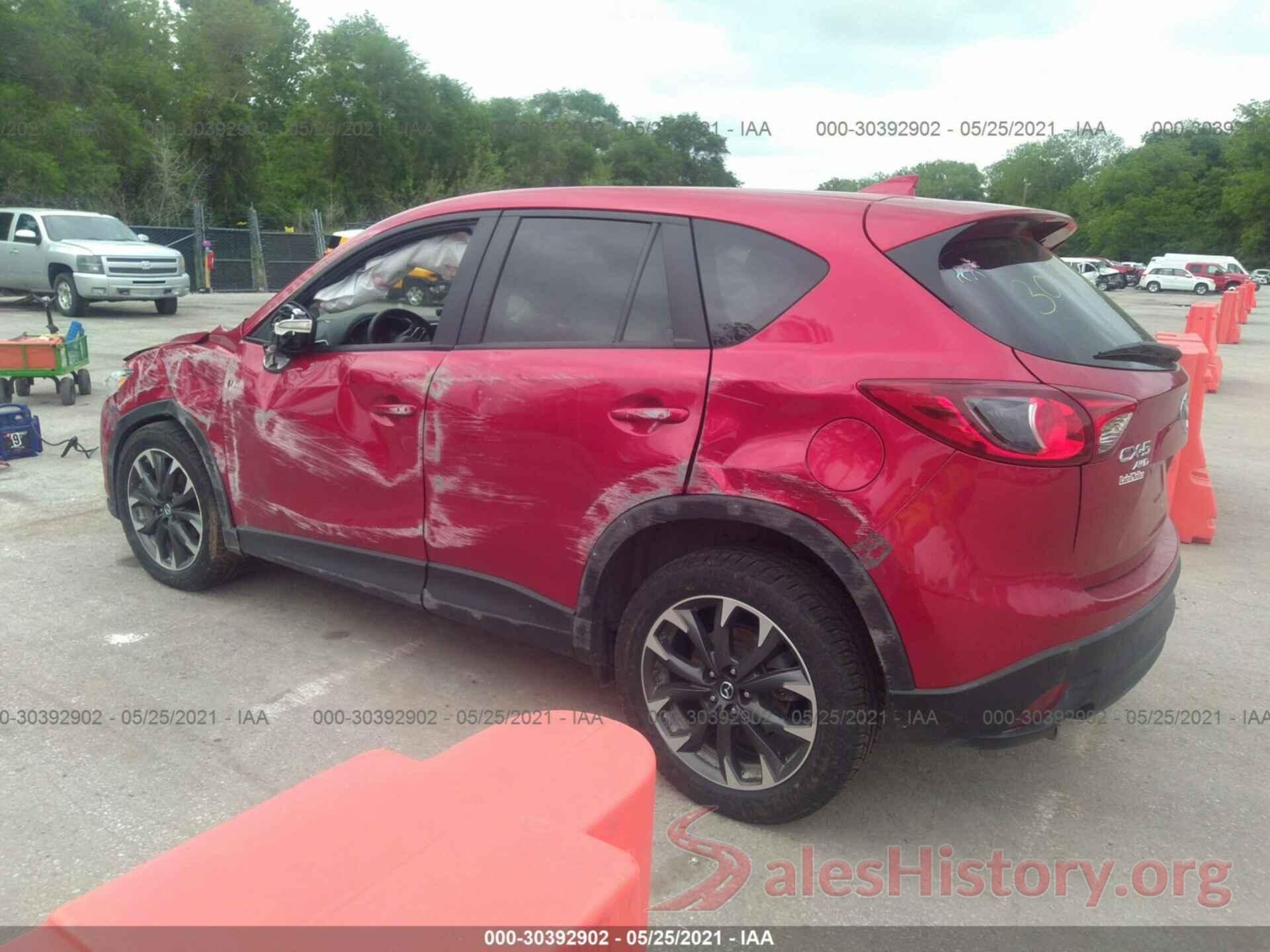 JM3KE4DY3G0882784 2016 MAZDA CX-5