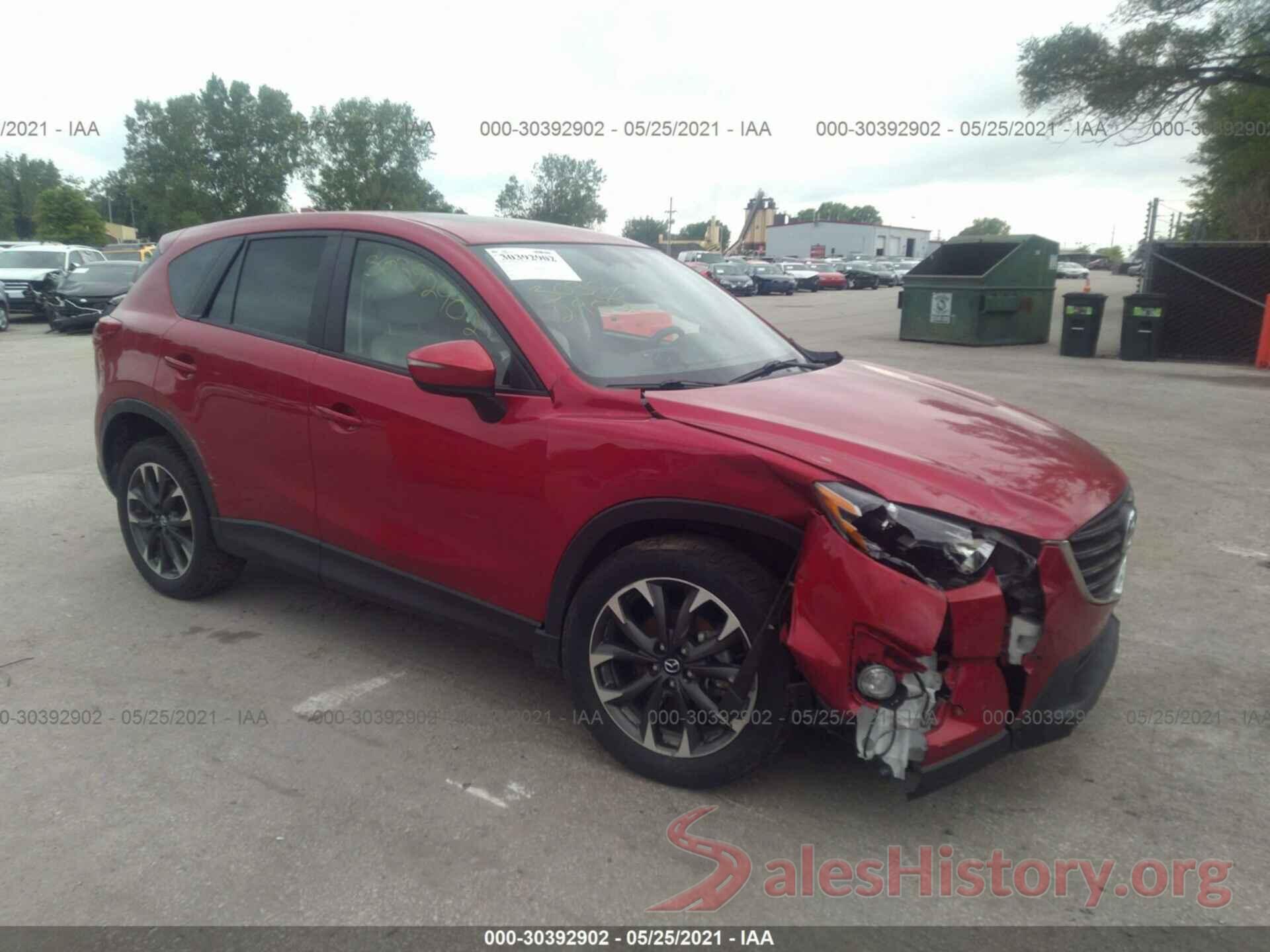 JM3KE4DY3G0882784 2016 MAZDA CX-5