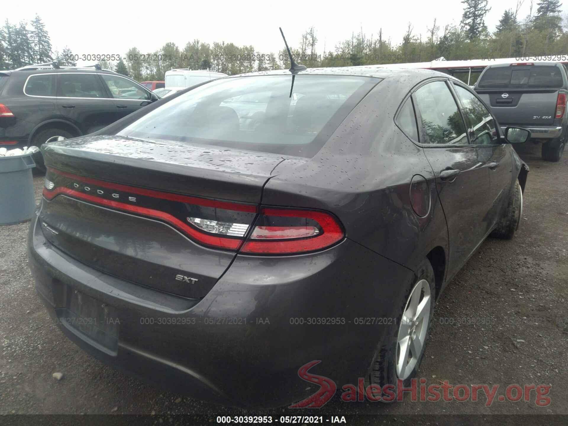 1C3CDFBB6GD694574 2016 DODGE DART