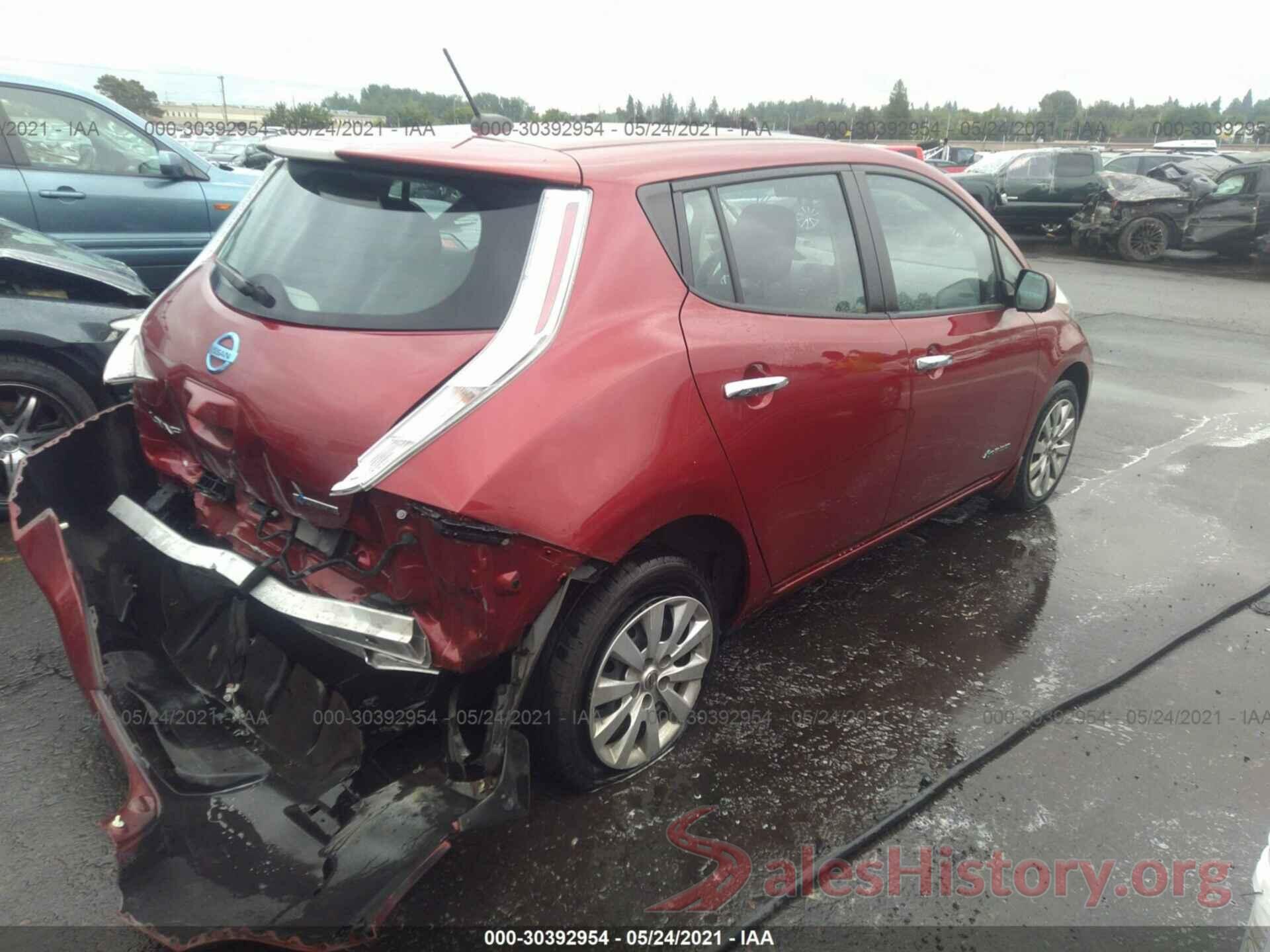 1N4AZ0CP4FC309633 2015 NISSAN LEAF