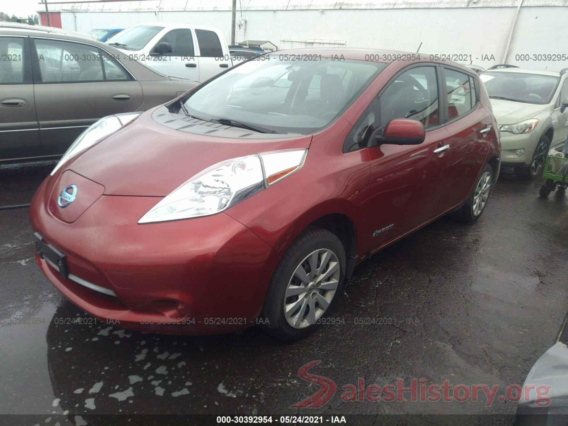 1N4AZ0CP4FC309633 2015 NISSAN LEAF