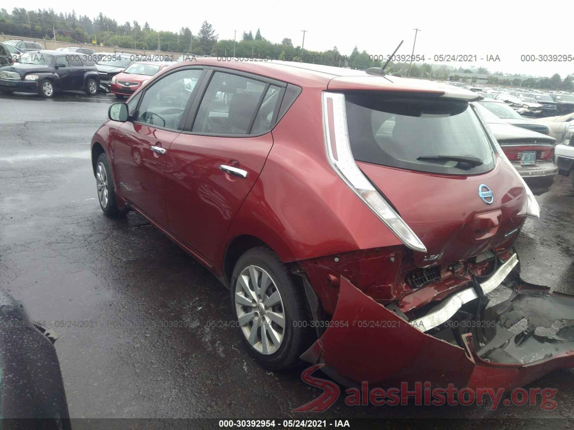 1N4AZ0CP4FC309633 2015 NISSAN LEAF