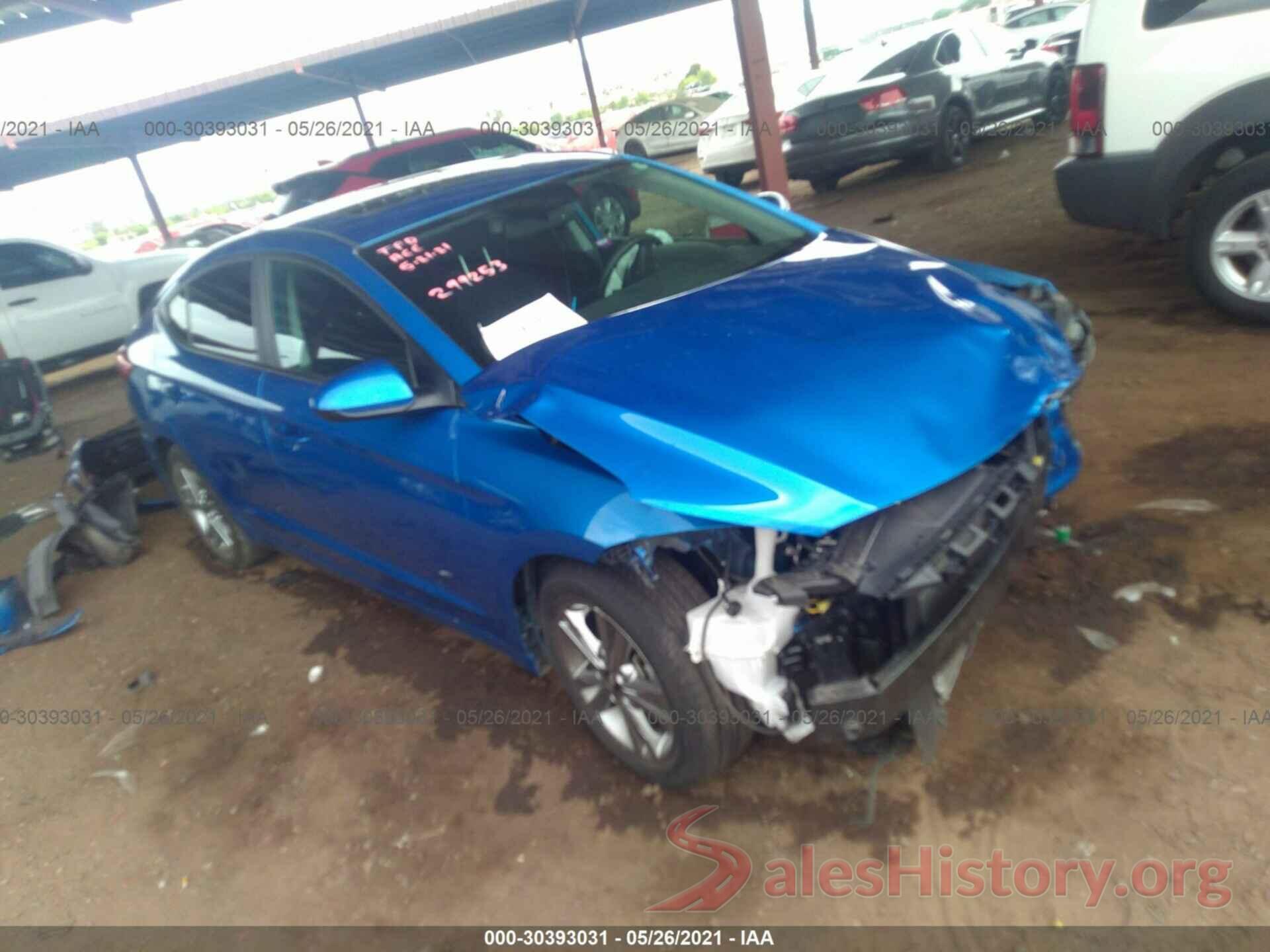 KMHD84LF6HU299253 2017 HYUNDAI ELANTRA