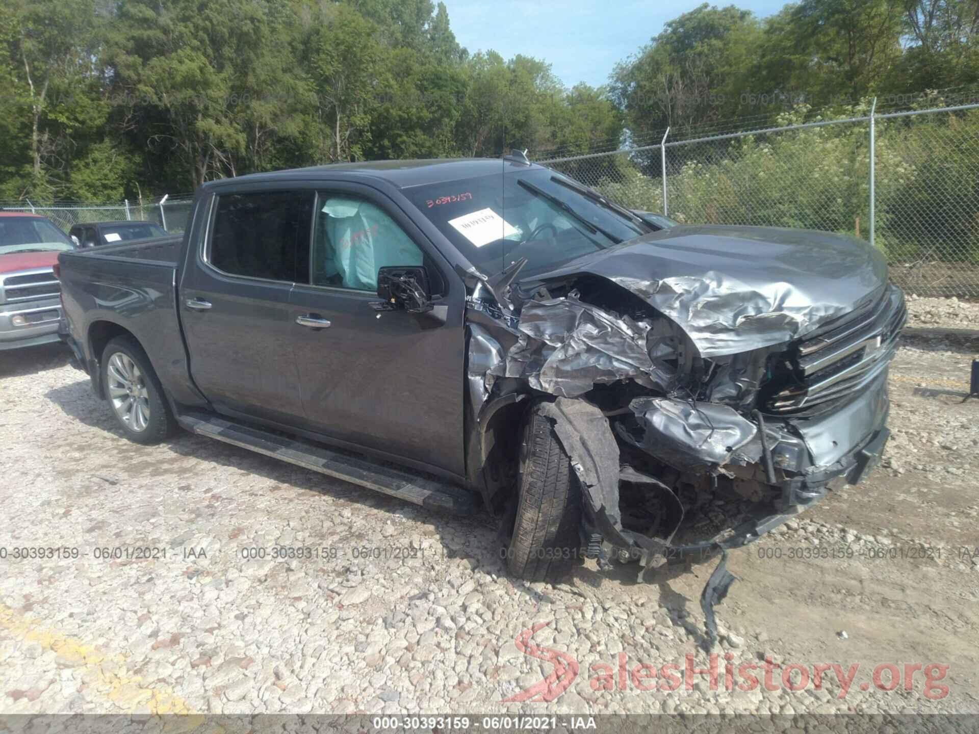 3GCUYHED8KG169606 2019 CHEVROLET SILVERADO 1500