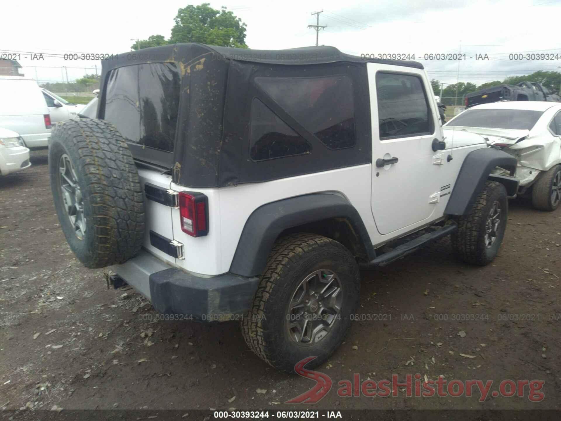 1C4AJWAG1GL157920 2016 JEEP WRANGLER