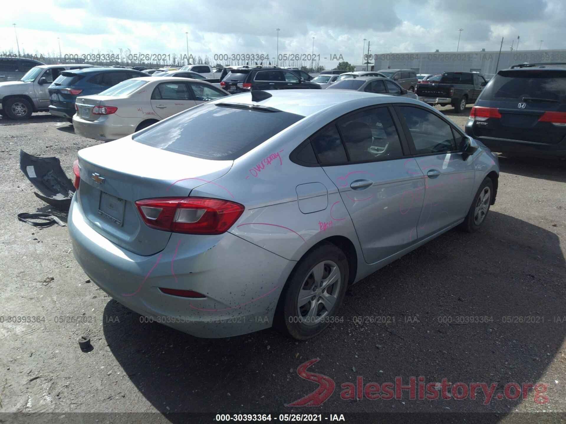 3G1BC5SM9HS523463 2017 CHEVROLET CRUZE