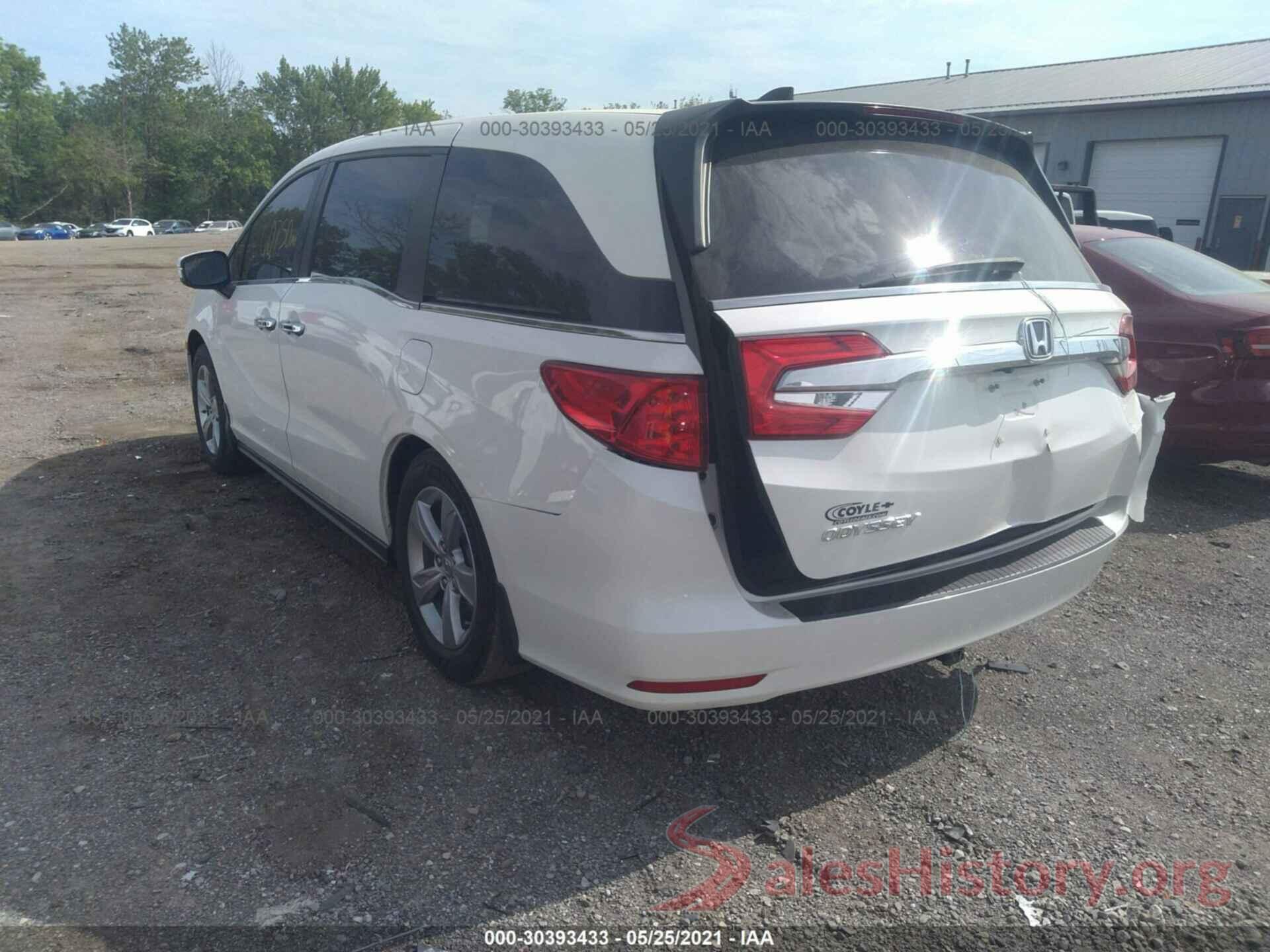 5FNRL6H79JB017997 2018 HONDA ODYSSEY