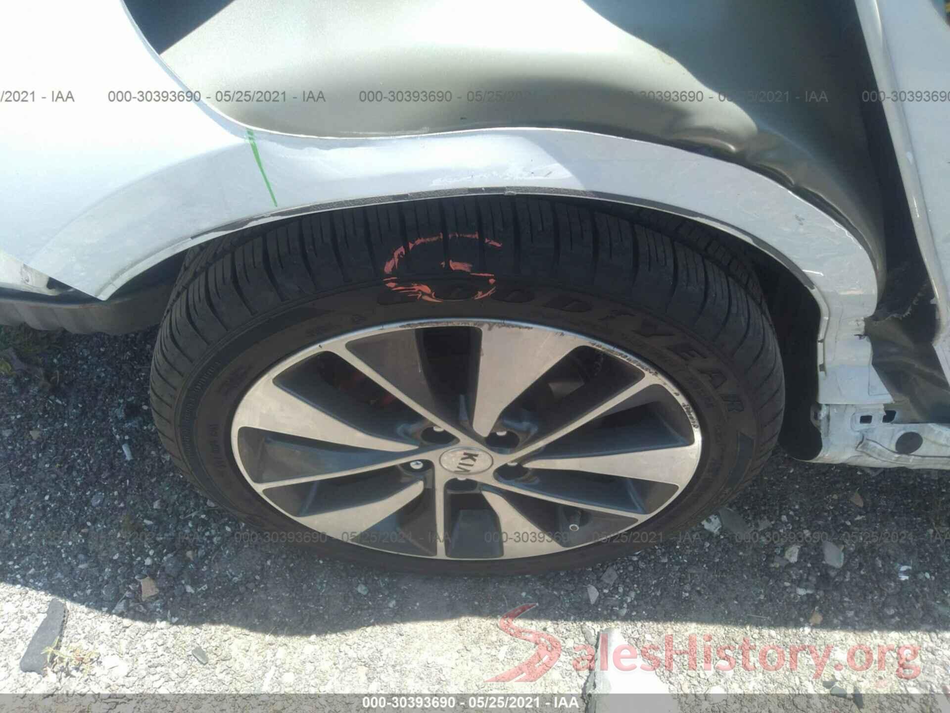 5XXGV4L25GG027627 2016 KIA OPTIMA