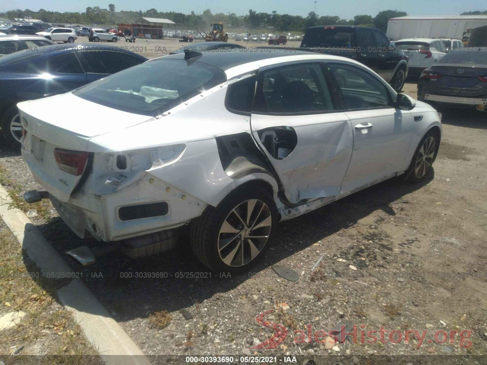 5XXGV4L25GG027627 2016 KIA OPTIMA