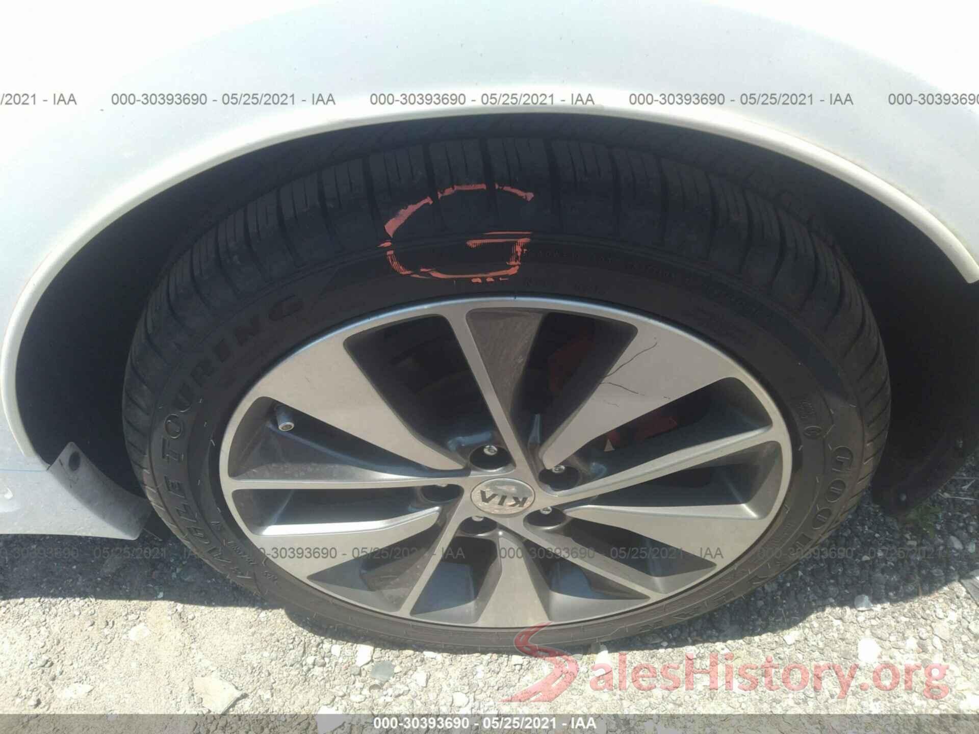 5XXGV4L25GG027627 2016 KIA OPTIMA