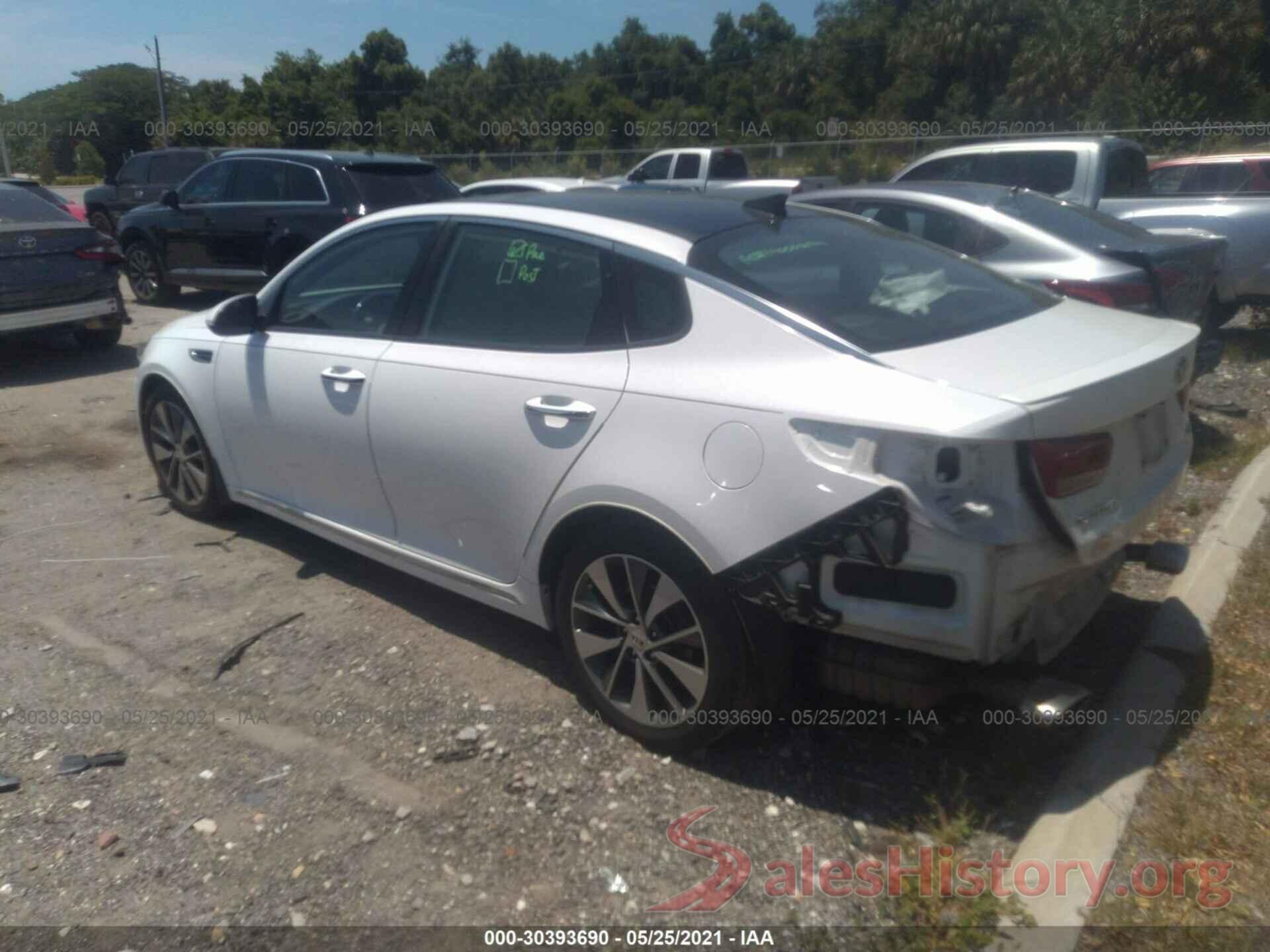 5XXGV4L25GG027627 2016 KIA OPTIMA