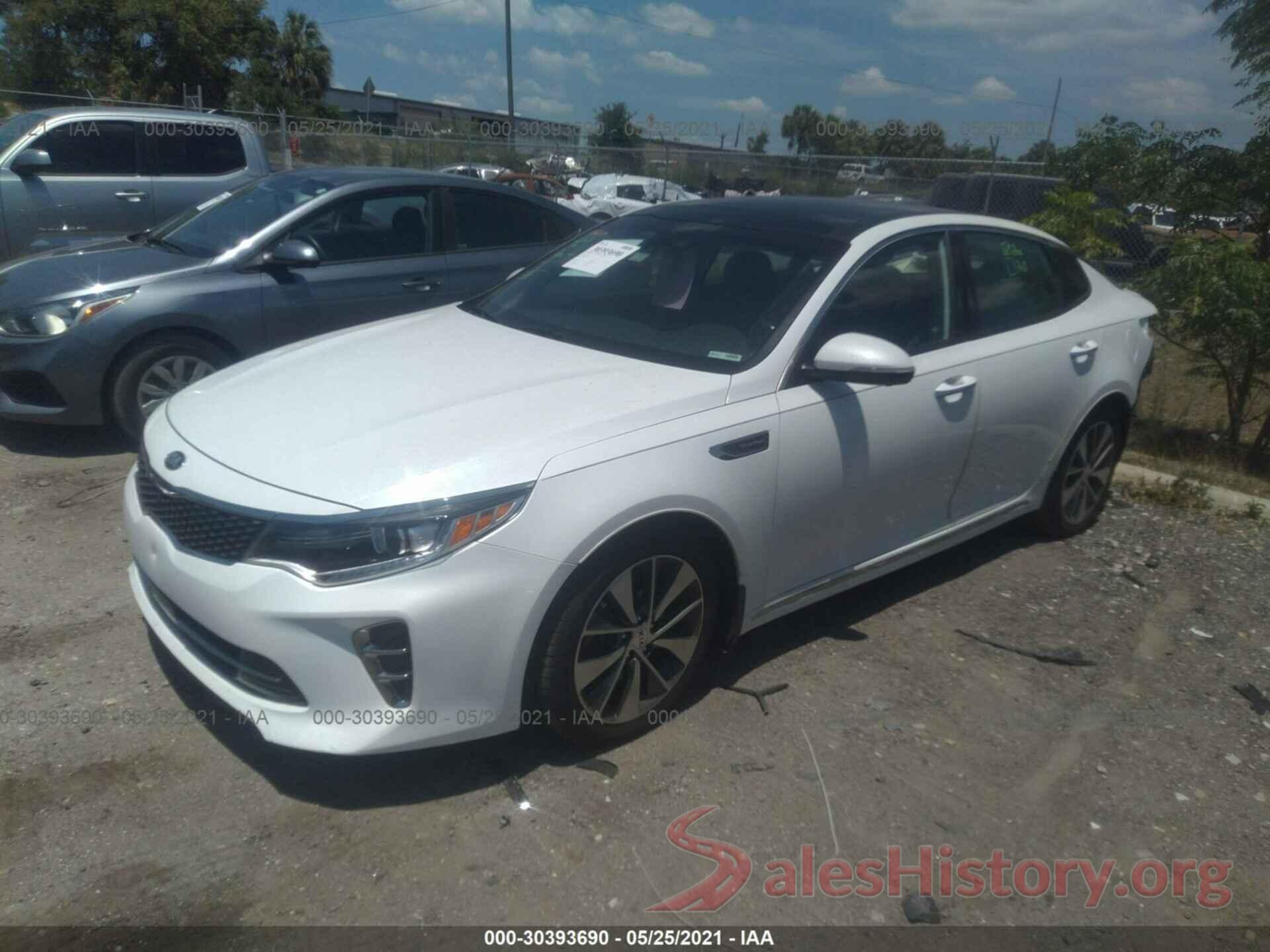 5XXGV4L25GG027627 2016 KIA OPTIMA