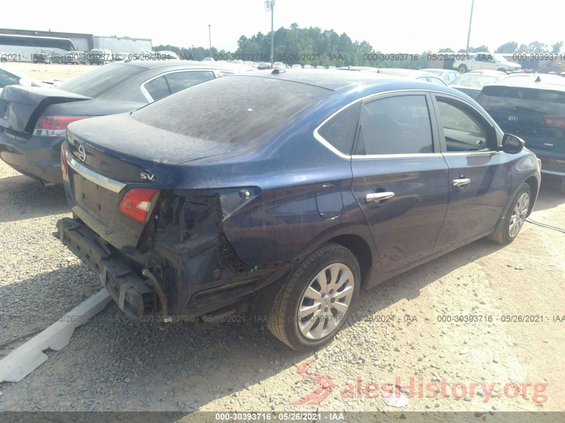 3N1AB7AP0GL654662 2016 NISSAN SENTRA