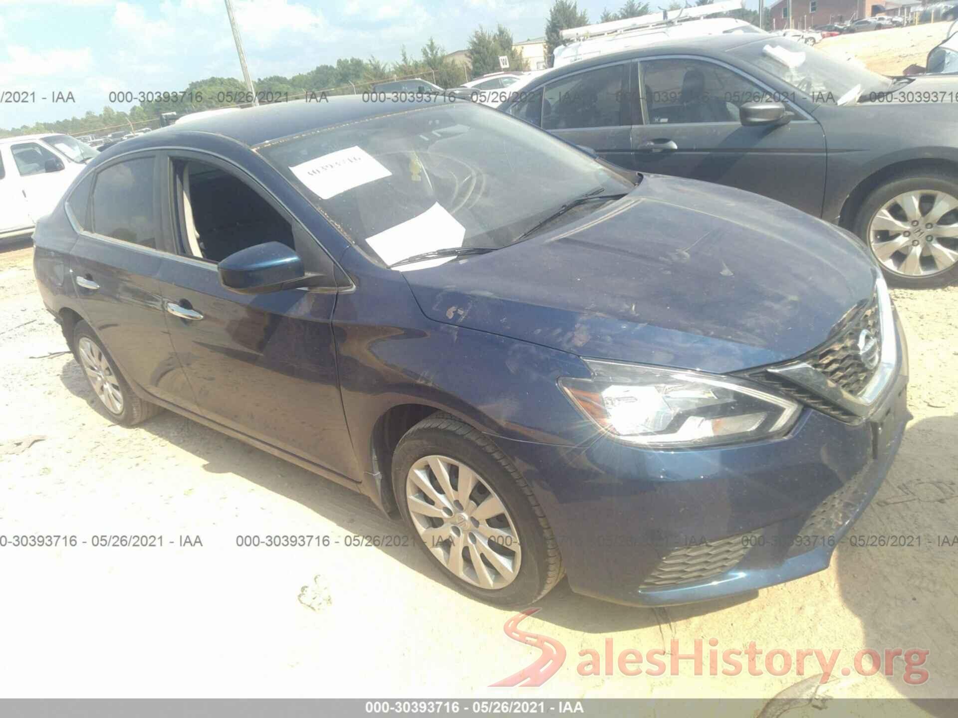 3N1AB7AP0GL654662 2016 NISSAN SENTRA