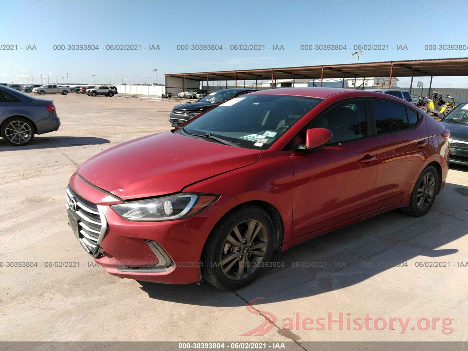 5NPD84LF4HH063800 2017 HYUNDAI ELANTRA