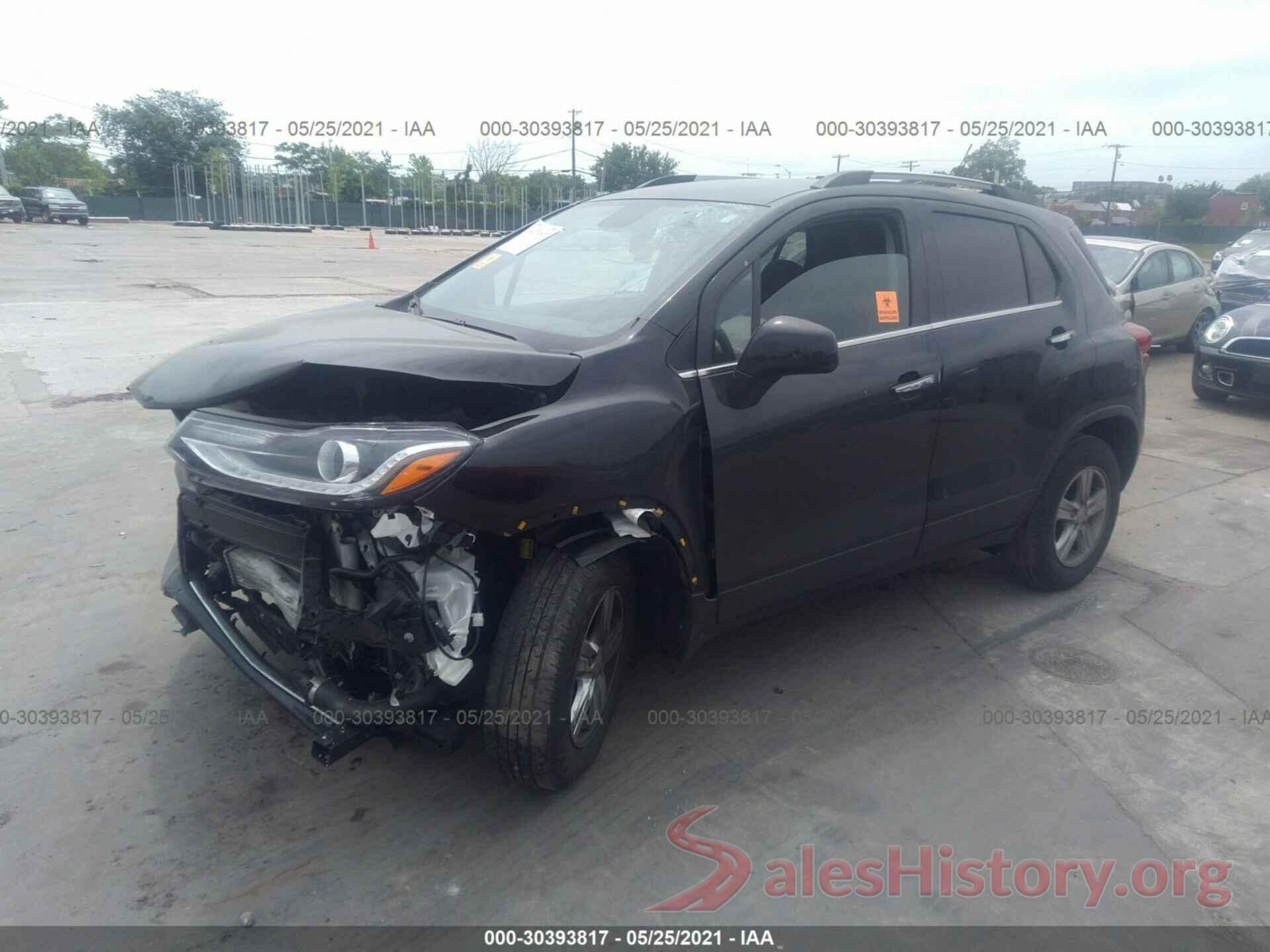 KL7CJPSB6KB924125 2019 CHEVROLET TRAX