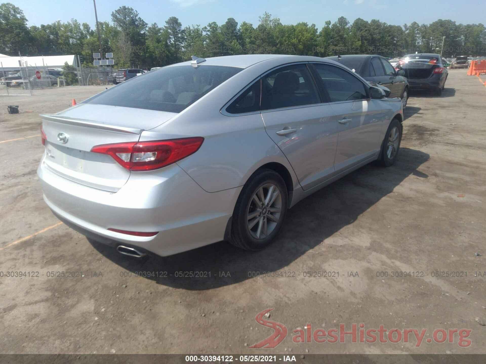 5NPE24AF6GH305154 2016 HYUNDAI SONATA