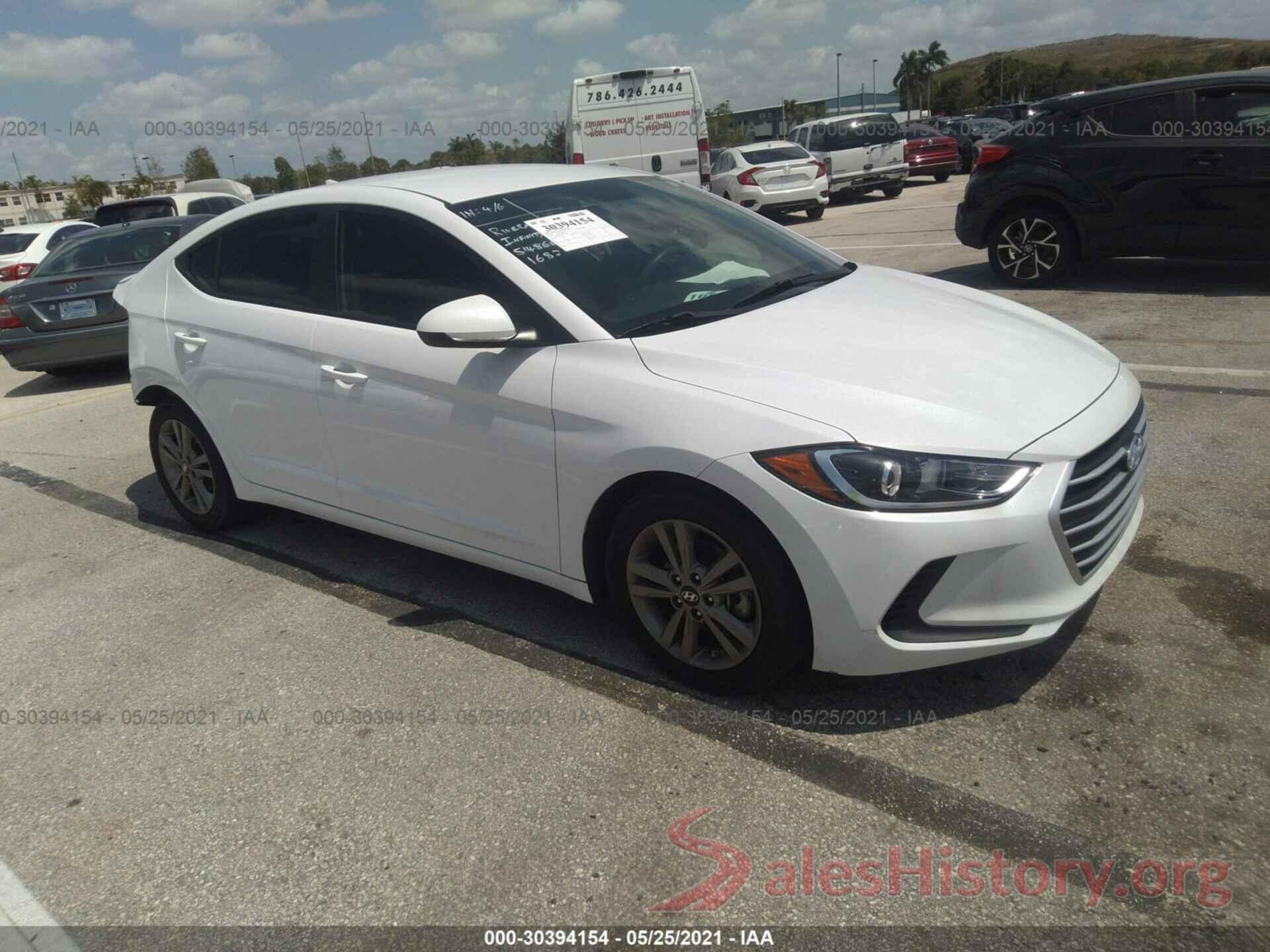 5NPD84LF8JH248132 2018 HYUNDAI ELANTRA