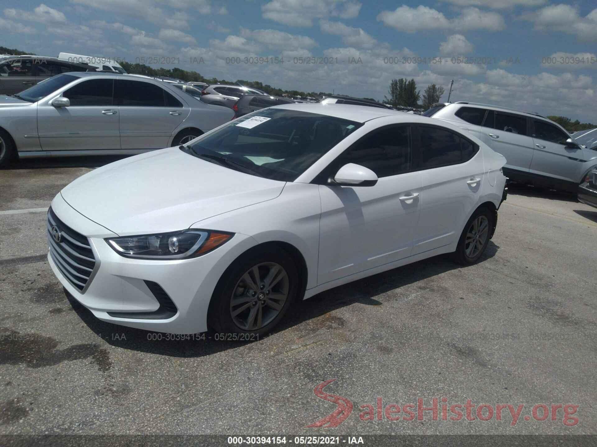 5NPD84LF8JH248132 2018 HYUNDAI ELANTRA