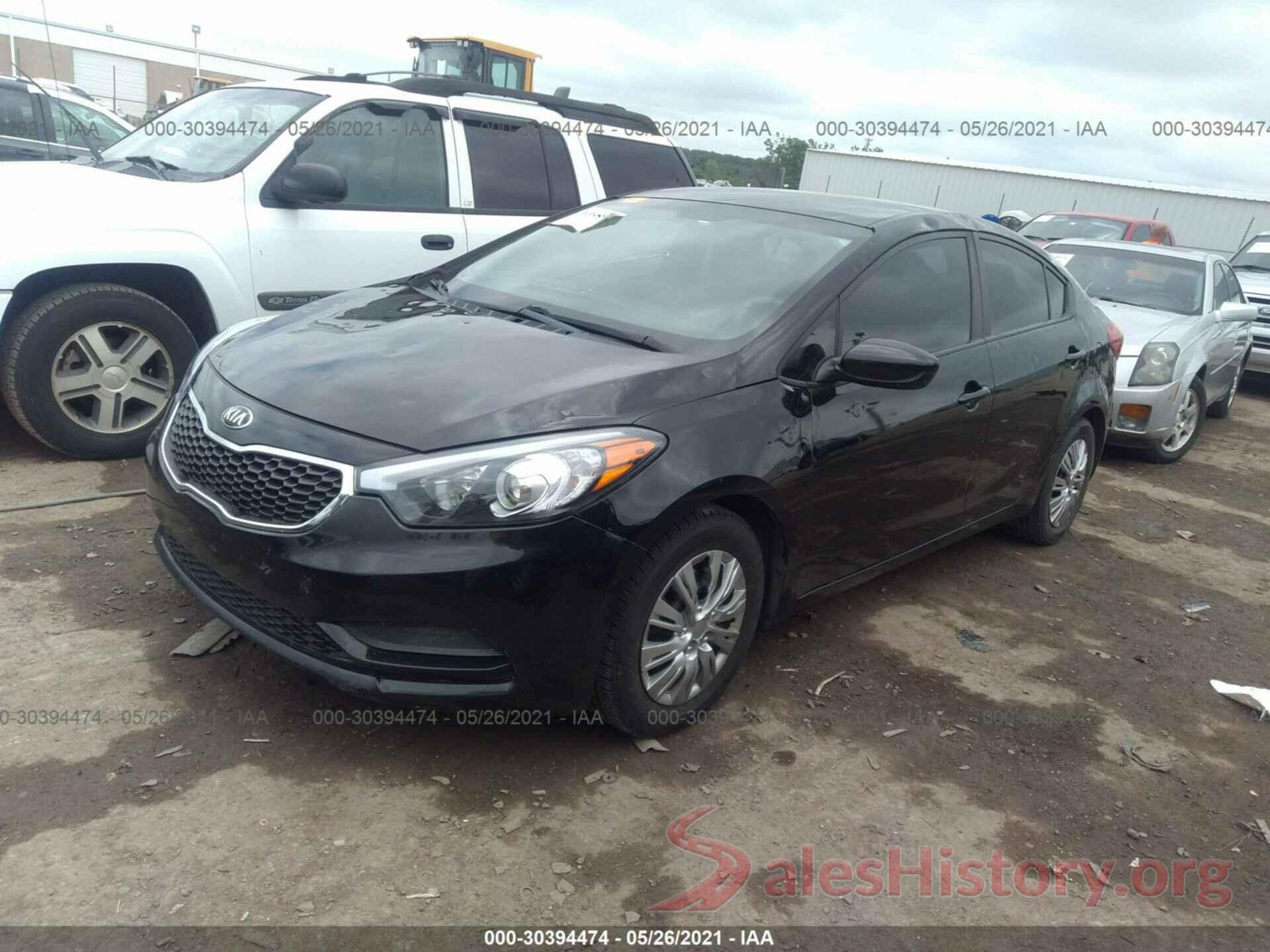 KNAFK4A66G5609988 2016 KIA FORTE