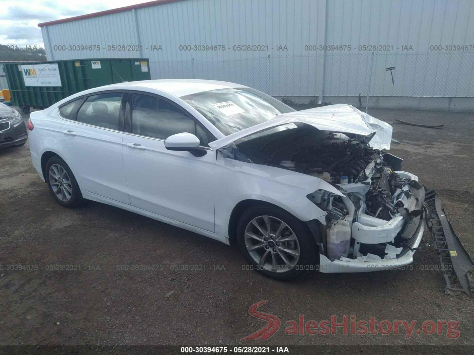 3FA6P0H73HR259333 2017 FORD FUSION