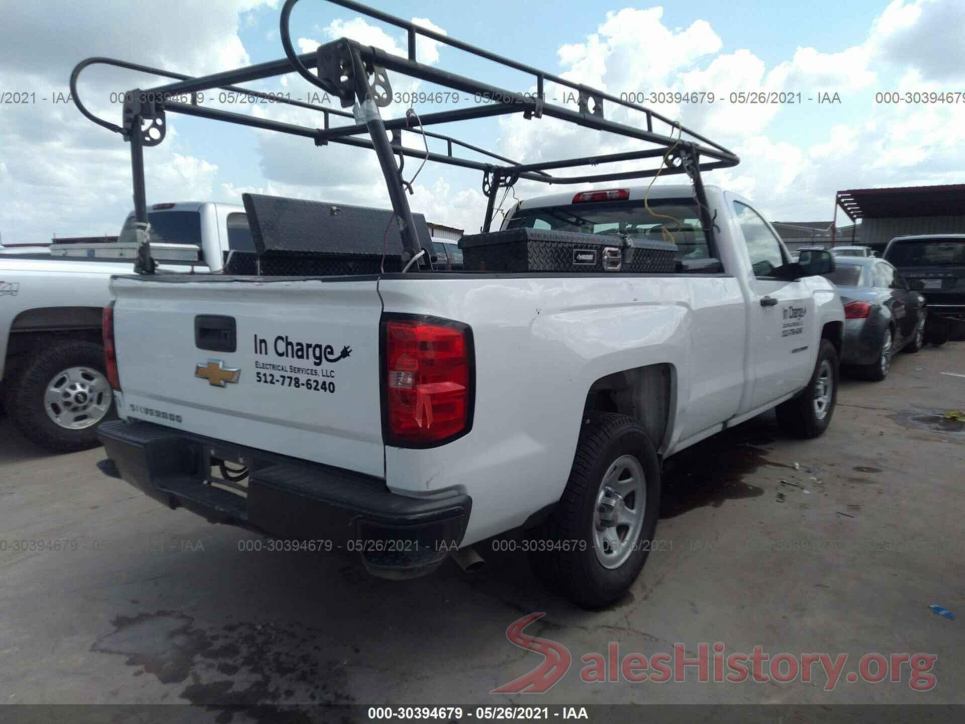 1GCNCNEH7GZ165364 2016 CHEVROLET SILVERADO 1500