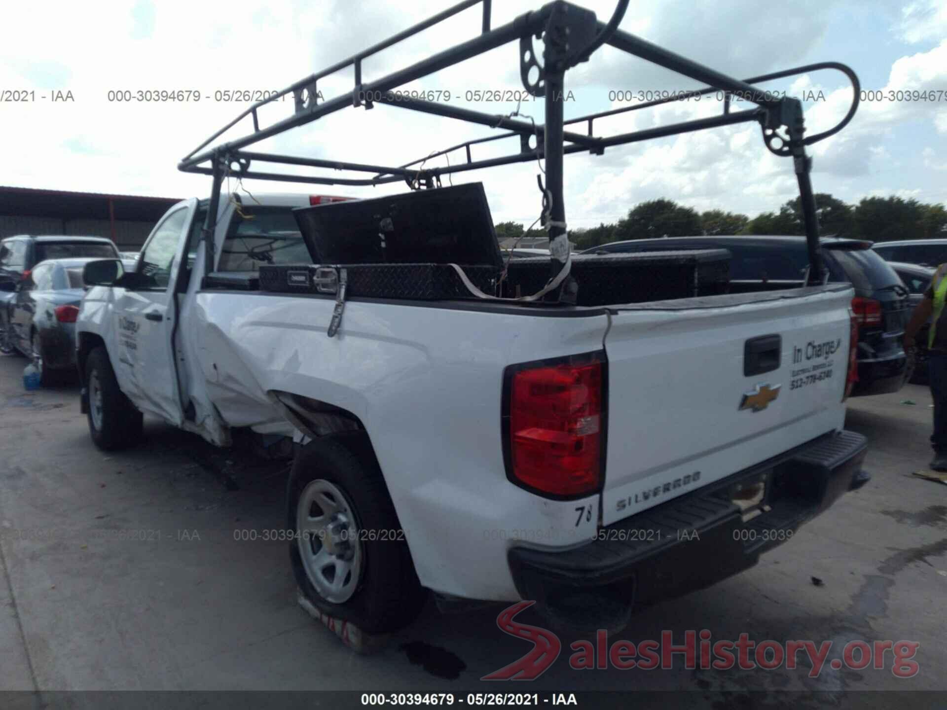 1GCNCNEH7GZ165364 2016 CHEVROLET SILVERADO 1500