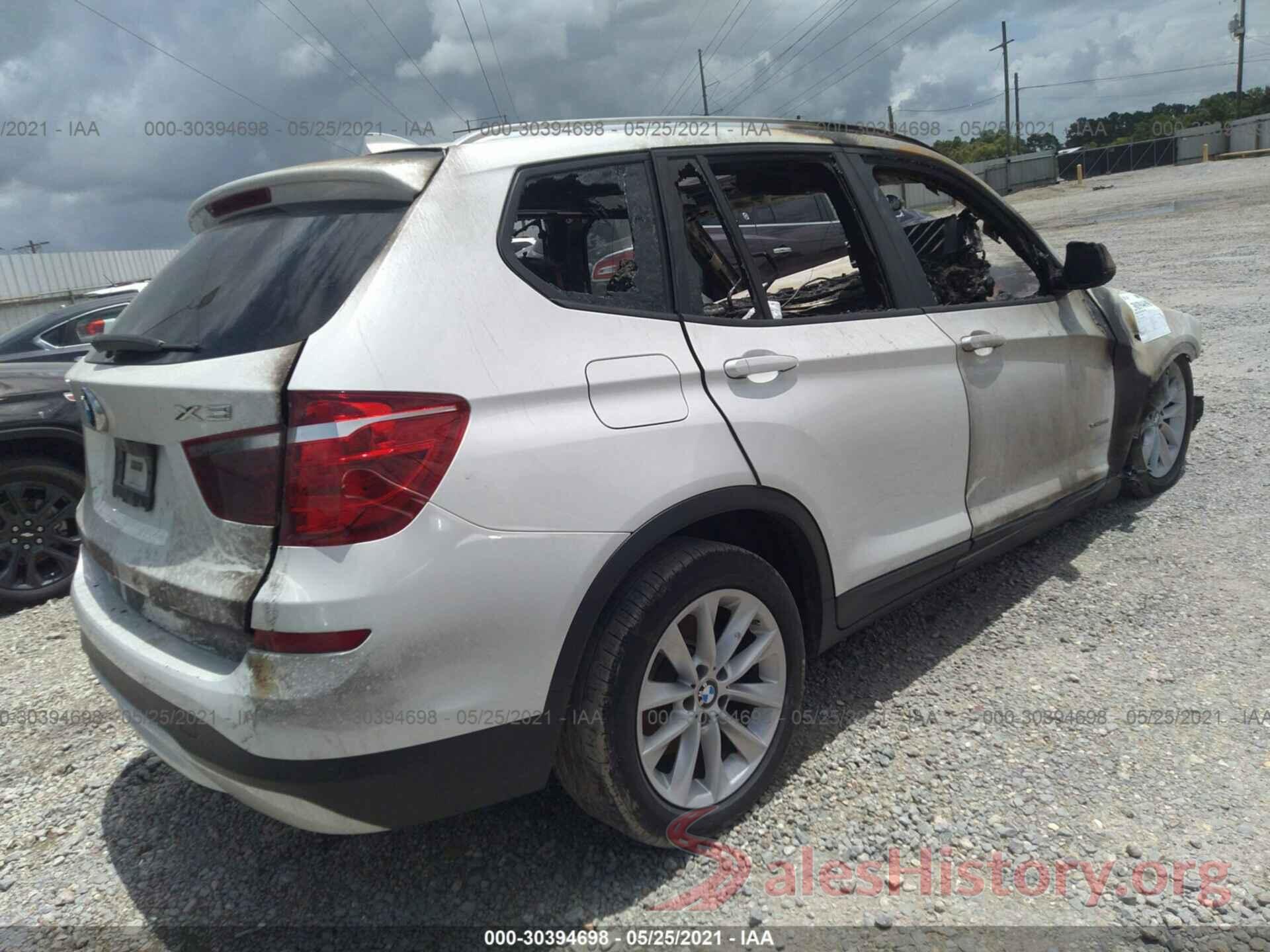 5UXWX9C54G0D67609 2016 BMW X3