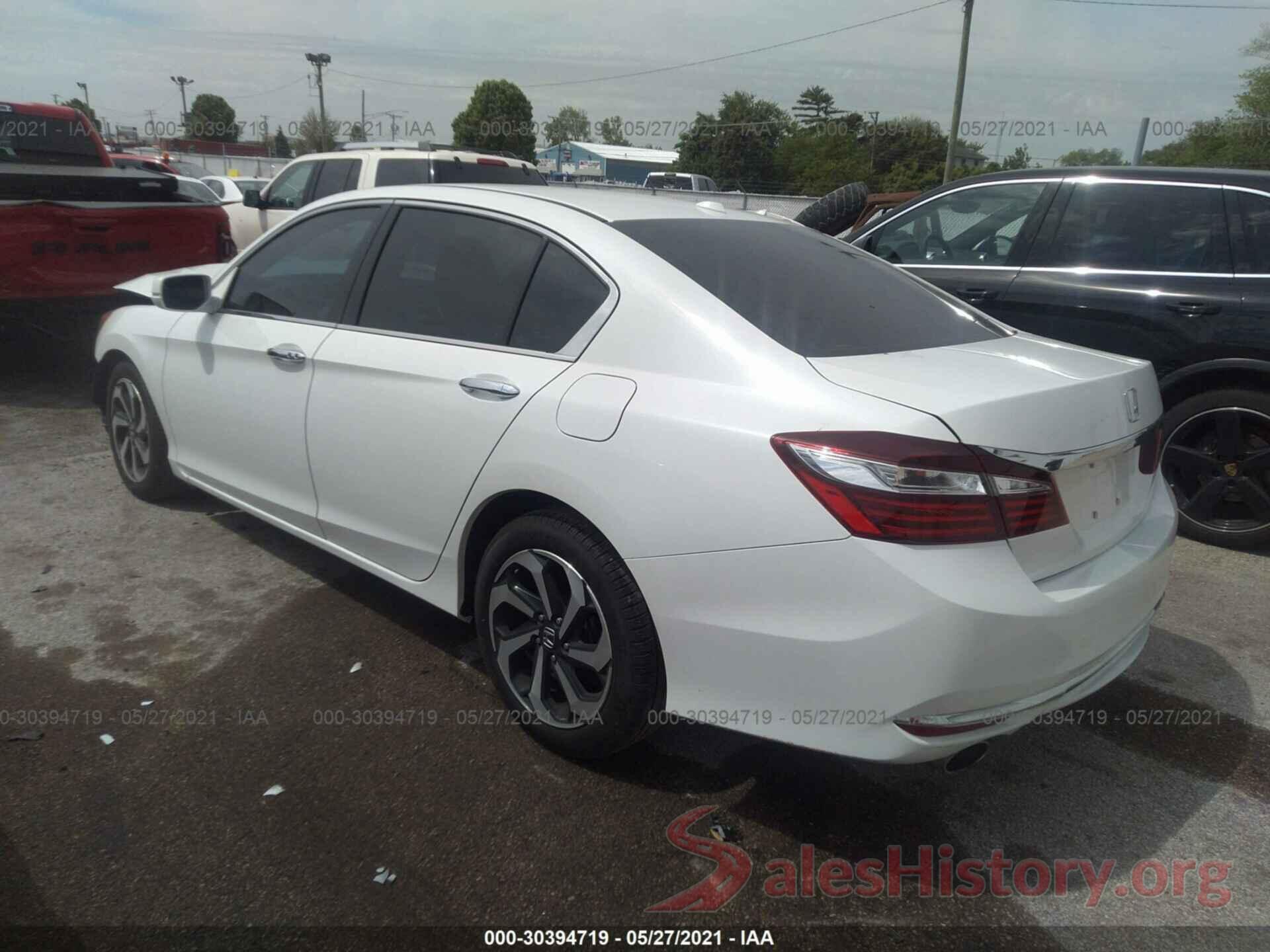 1HGCR3F07GA002295 2016 HONDA ACCORD SEDAN