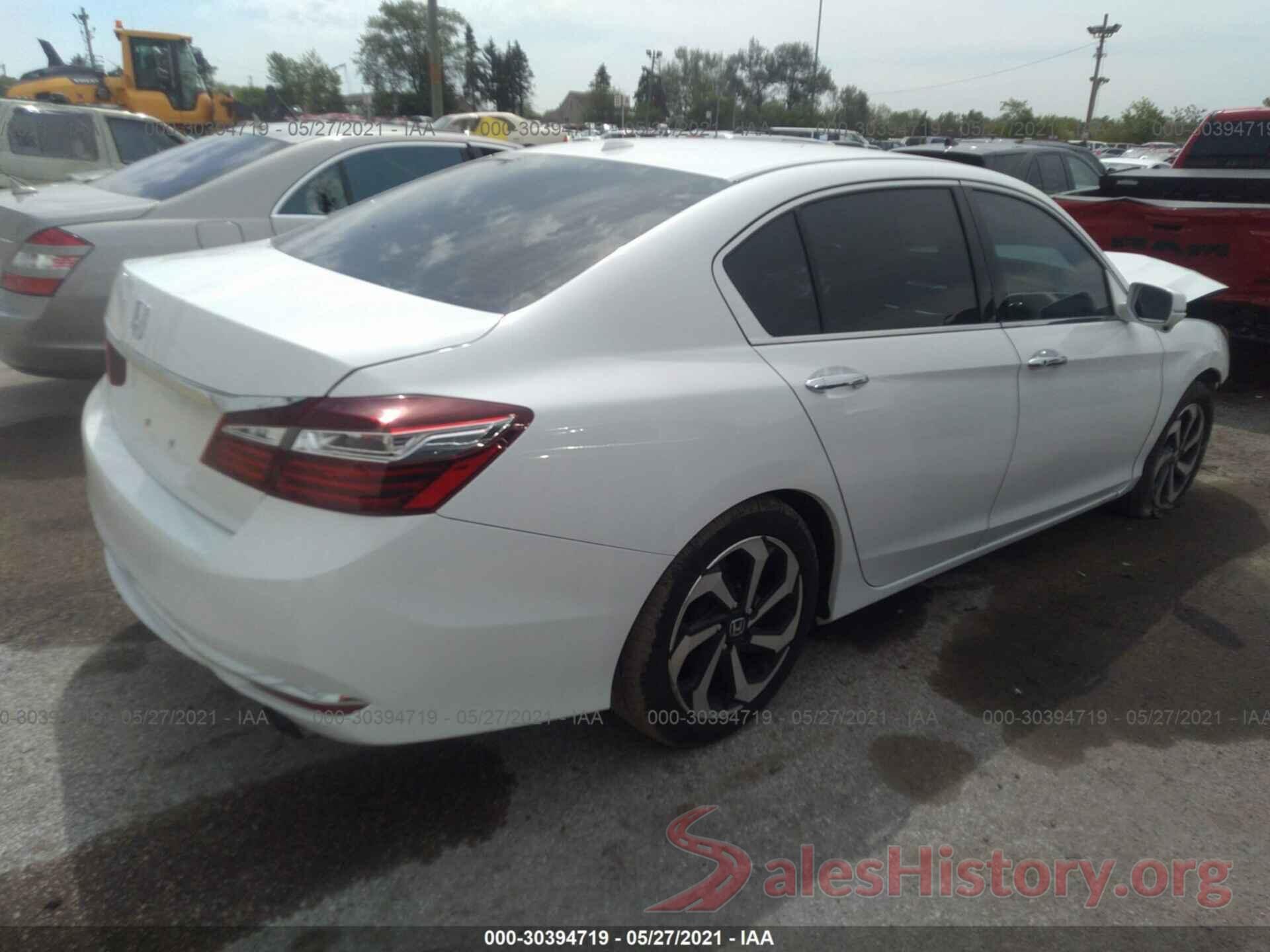 1HGCR3F07GA002295 2016 HONDA ACCORD SEDAN