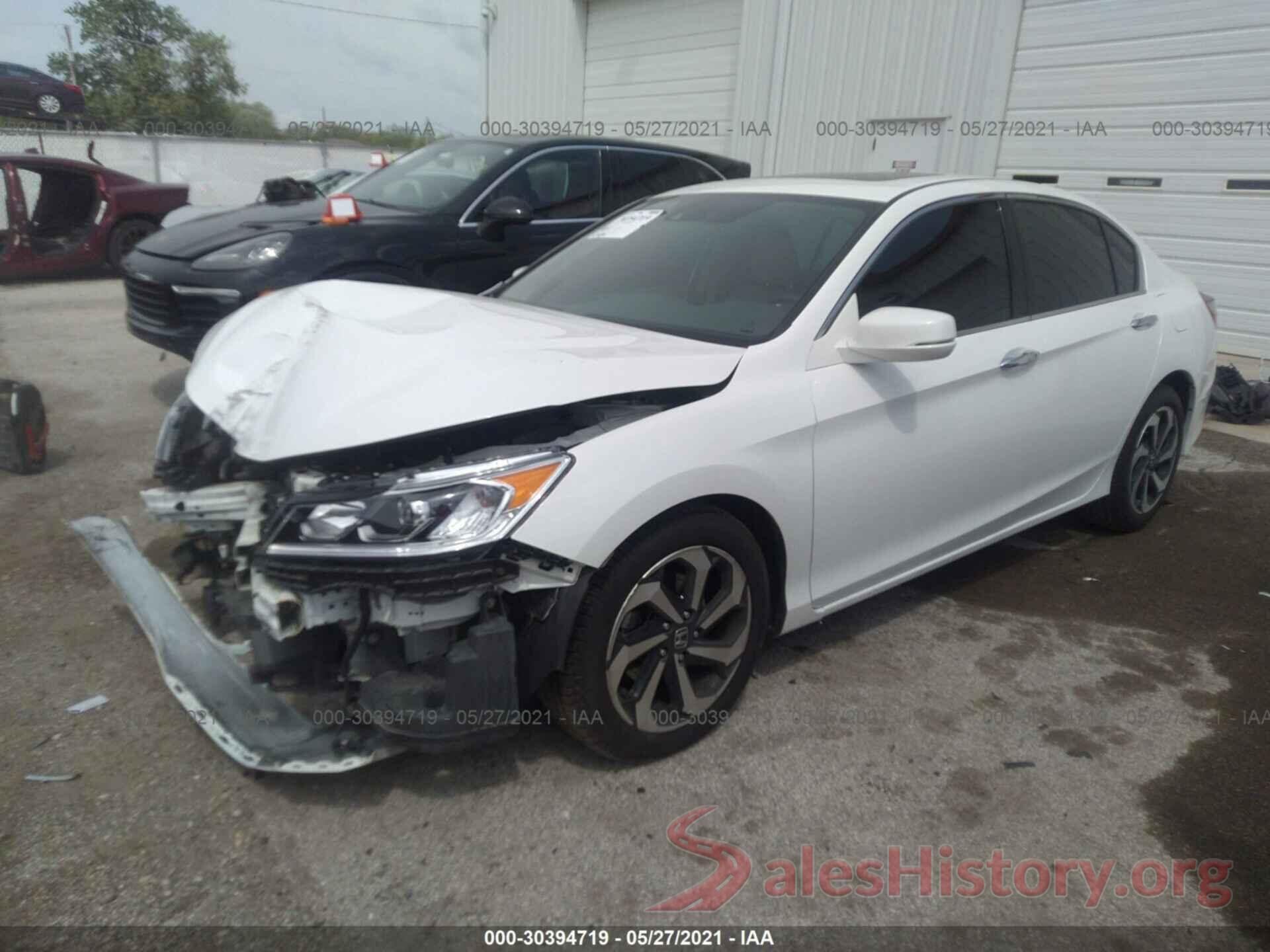 1HGCR3F07GA002295 2016 HONDA ACCORD SEDAN