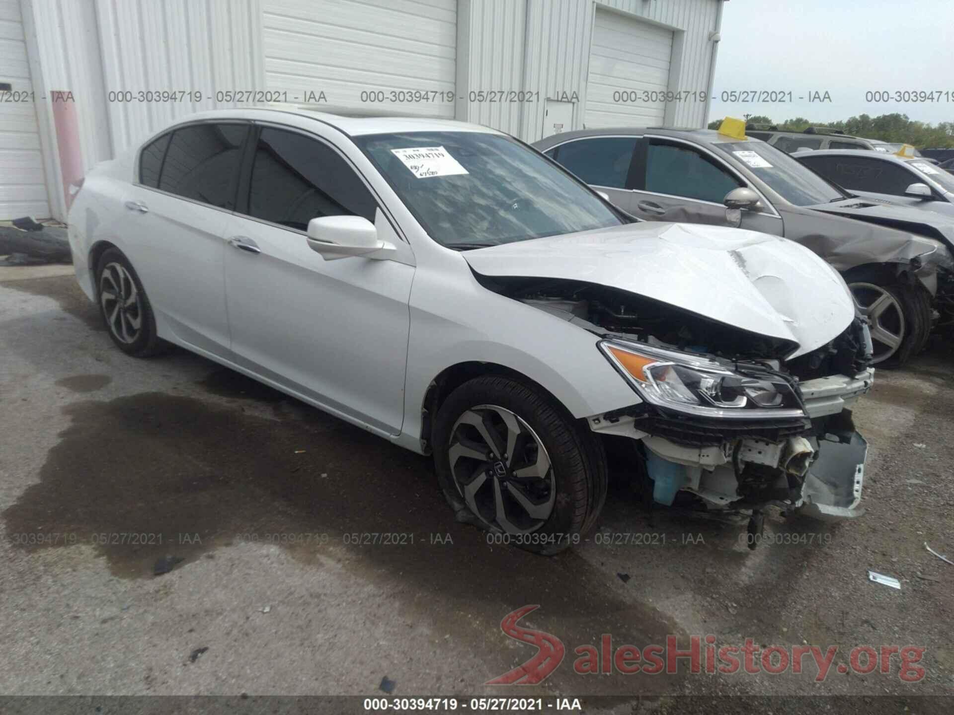 1HGCR3F07GA002295 2016 HONDA ACCORD SEDAN