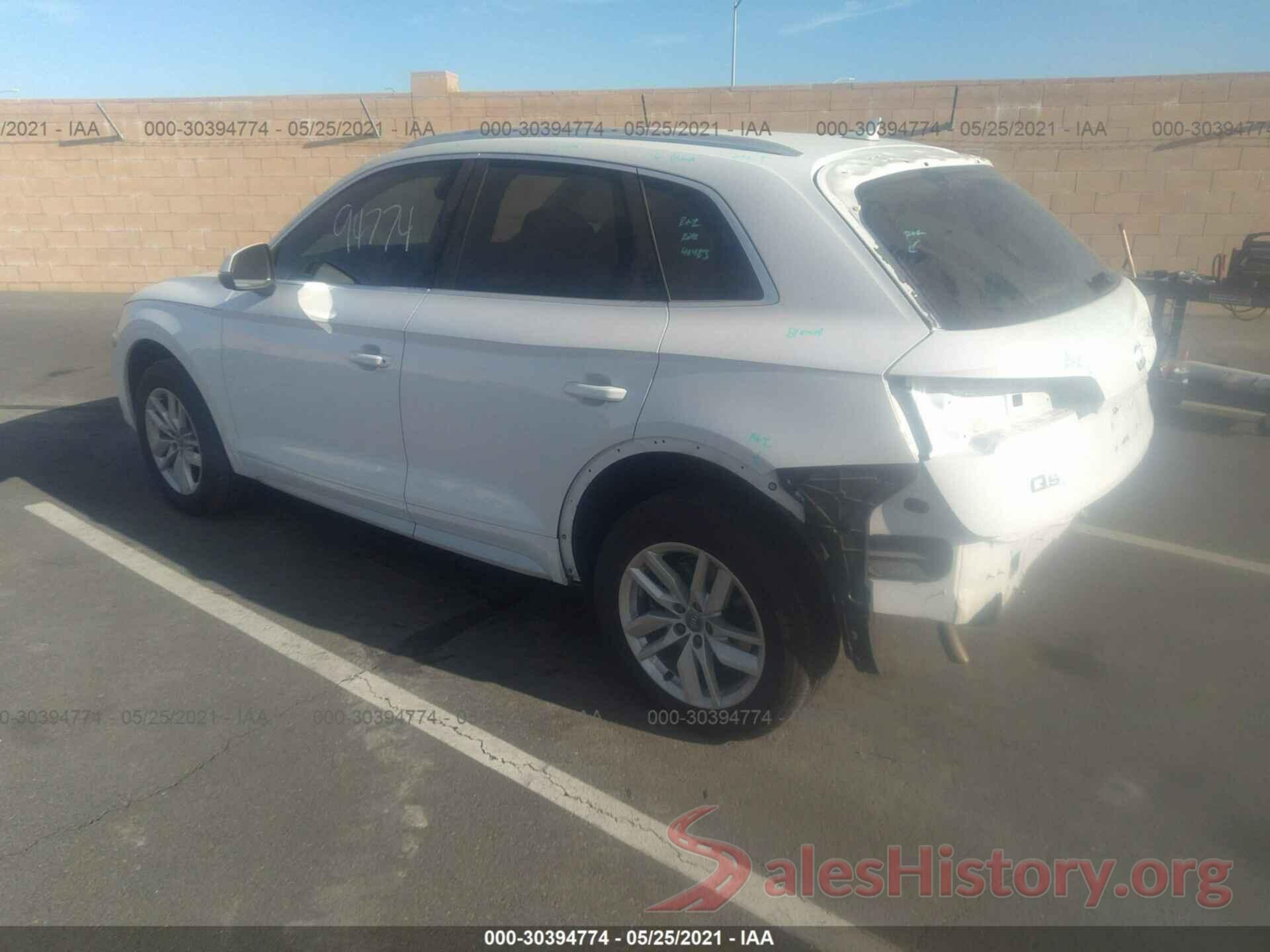 WA1ANAFY9L2101176 2020 AUDI Q5