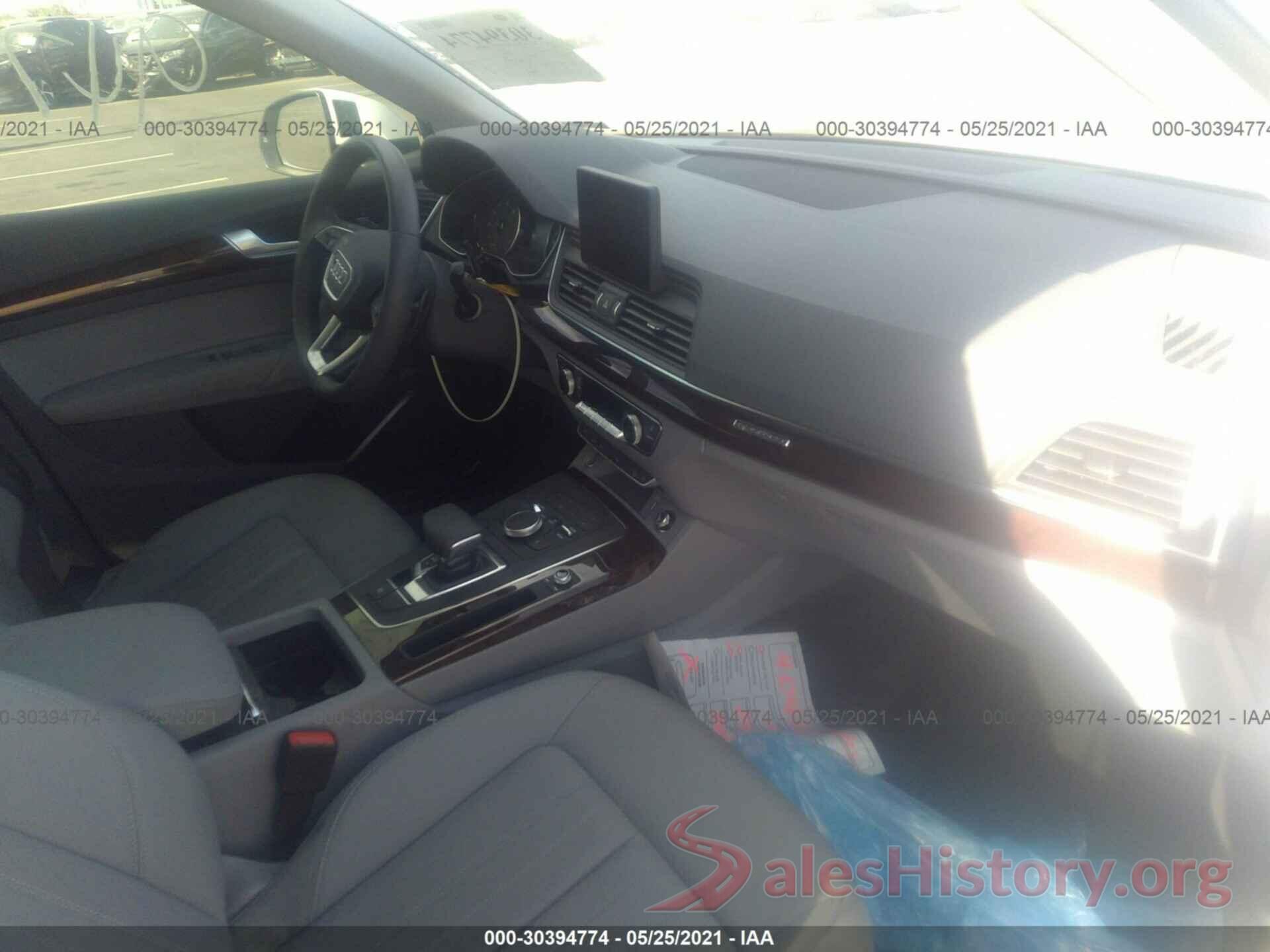 WA1ANAFY9L2101176 2020 AUDI Q5